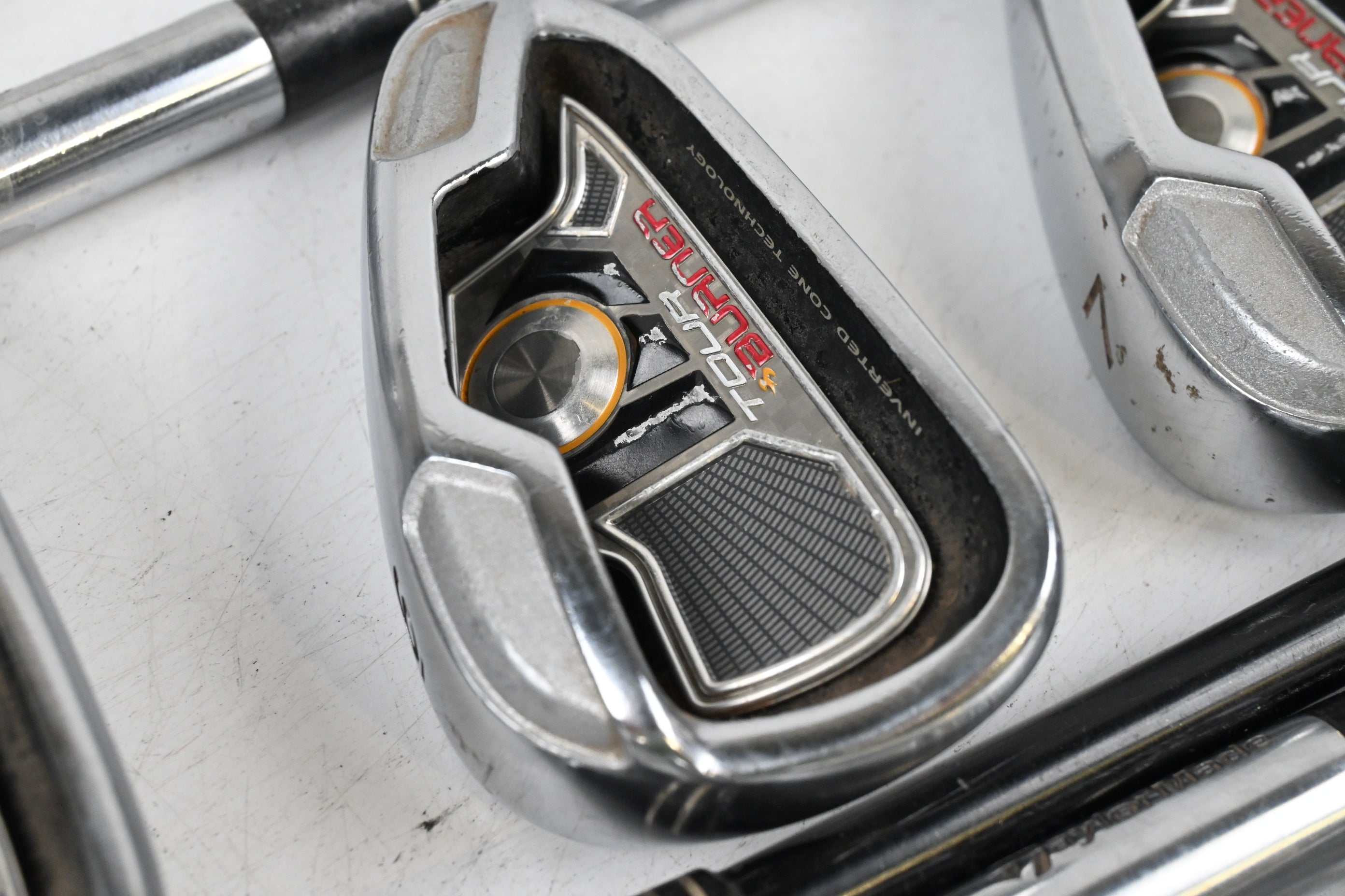 Taylormade Tour Burner Irons / 5-PW / Regular Flex Reax 65 Shafts