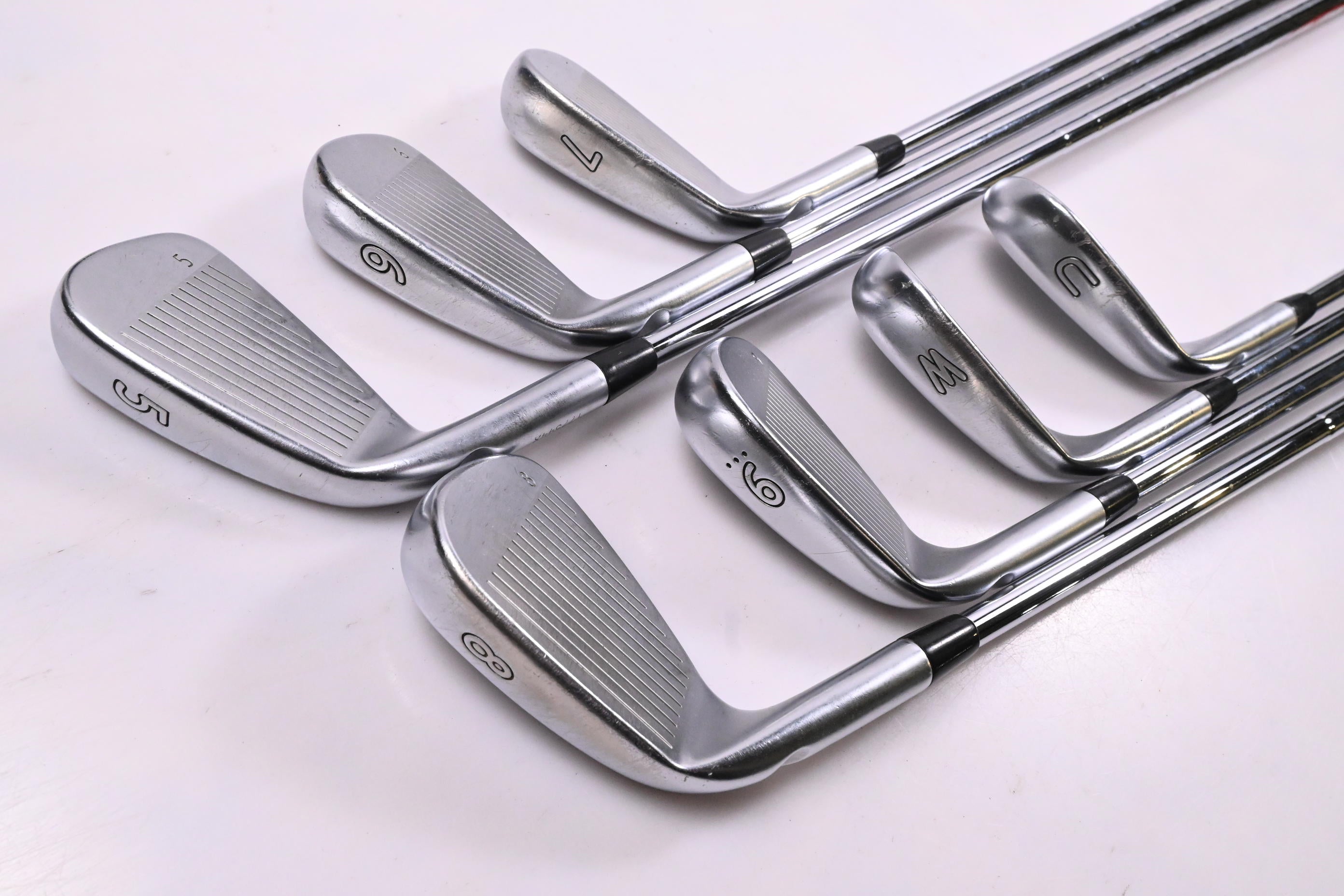 Ping i200 Irons / 5-PW+UW / White Dot / Stiff Flex N.S.Pro Modus3 Tour 105 Shafts