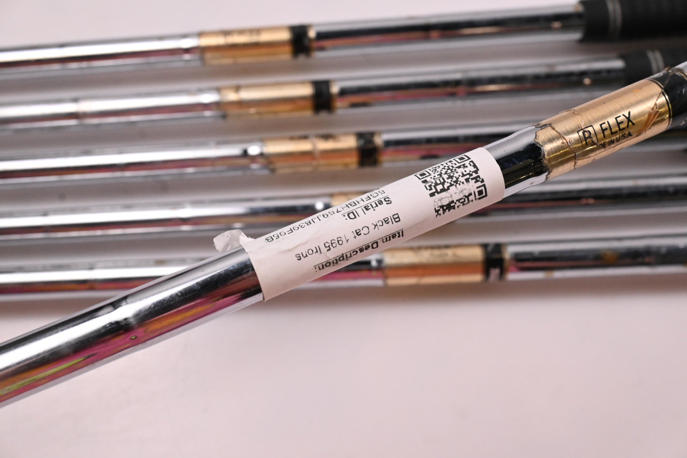 Lynx Black Cat 1995 Irons / 4-9i / Regular Flex Dynamic Flare Shafts