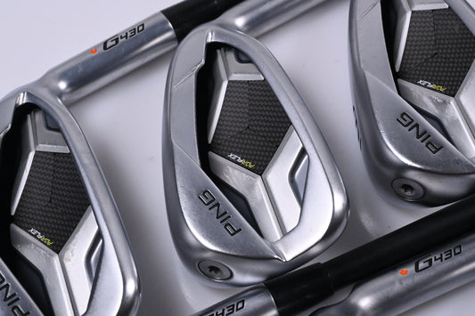 Ping G430 Irons / 7-PW+45°+50° / Orange Dot / Senior Flex Ping ALTA CB Black AWT