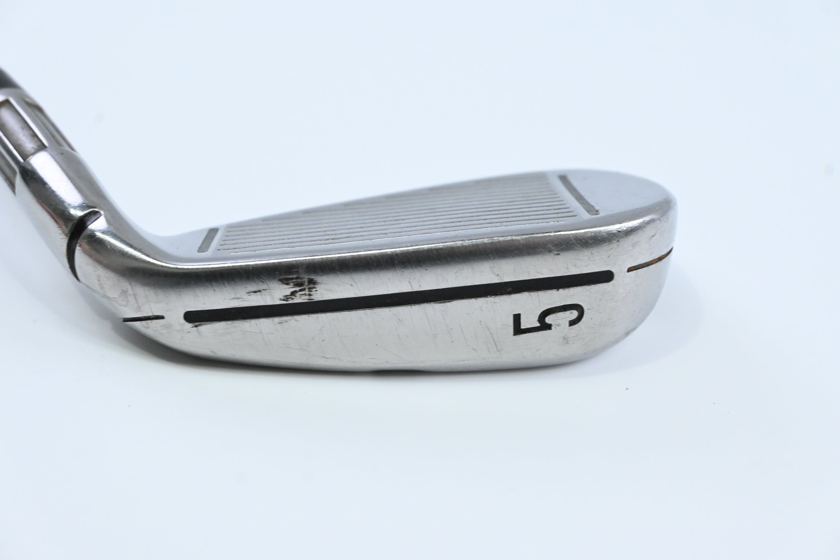 Left Hand Taylormade M4 #5 Iron / 21.5 Degree / Regular Flex Fujikura Atmos Red