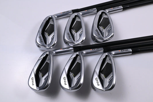 Ping G430 Irons / 7-PW+45°+50° / Orange Dot / Senior Flex Ping ALTA CB Black AWT