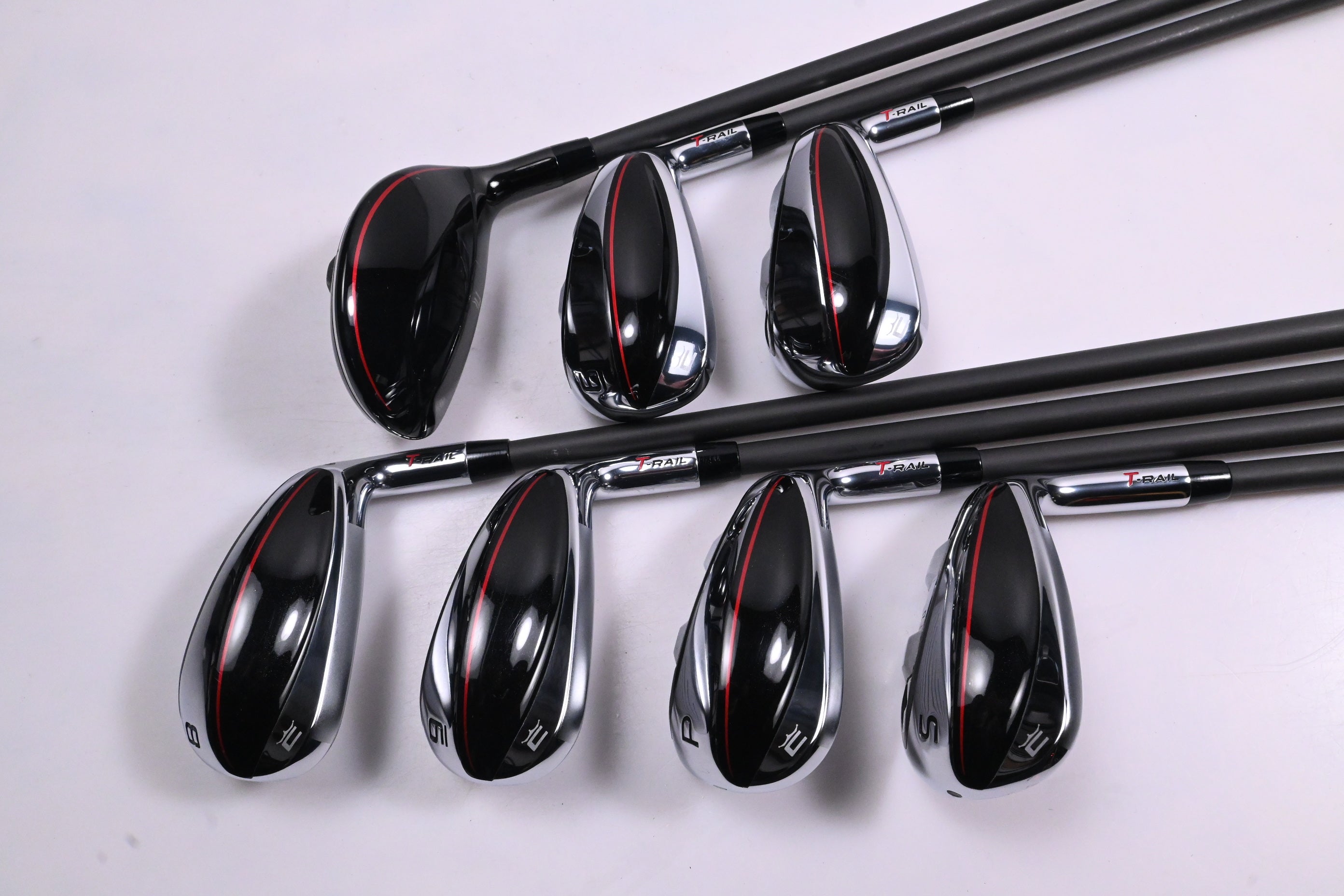 Cobra T-Rail 2023 Irons / 5H+6-PW+SW / Regular Flex Shafts