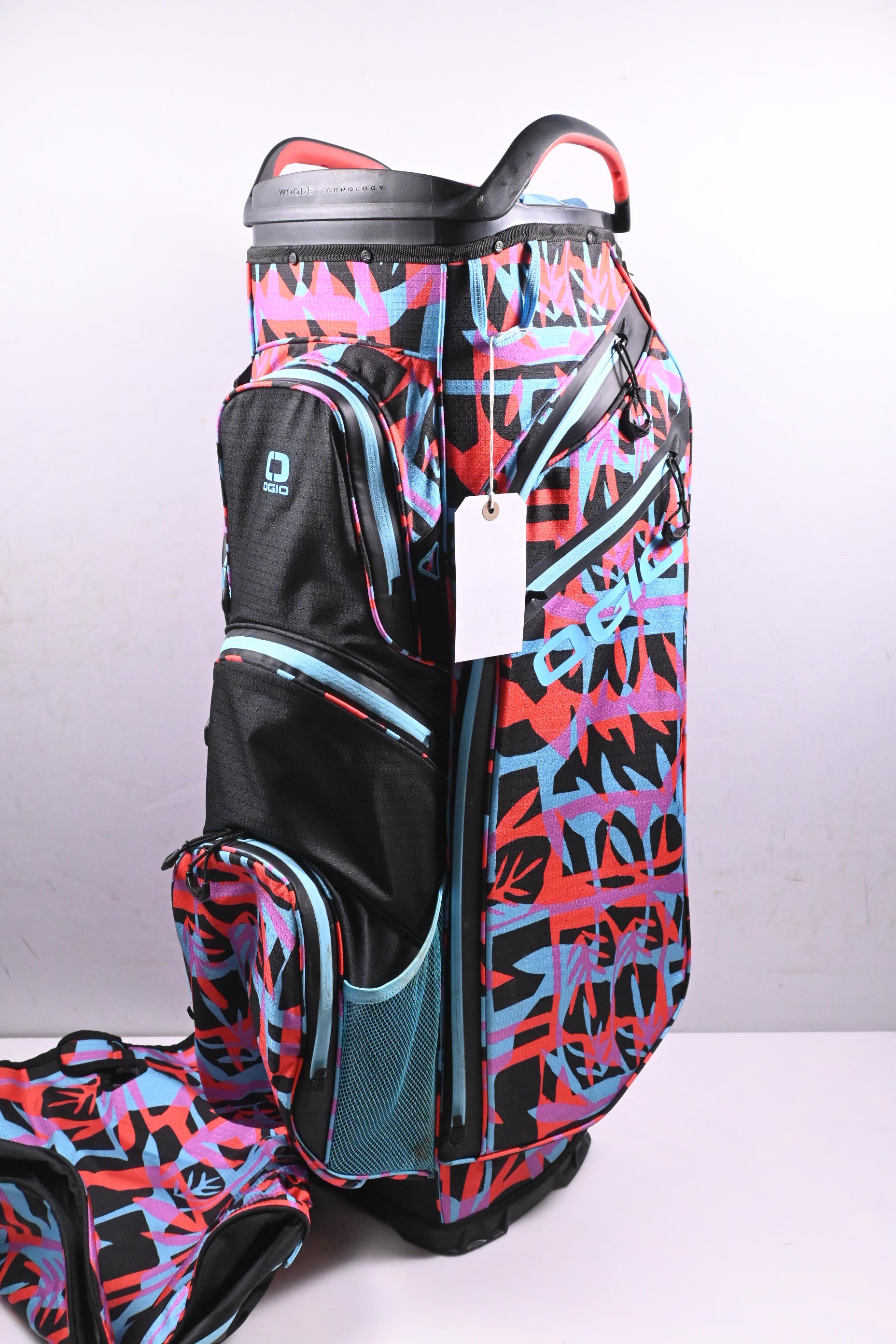 Ogio Silencer Cart Bag / 14-Way Divider / Black, Blue