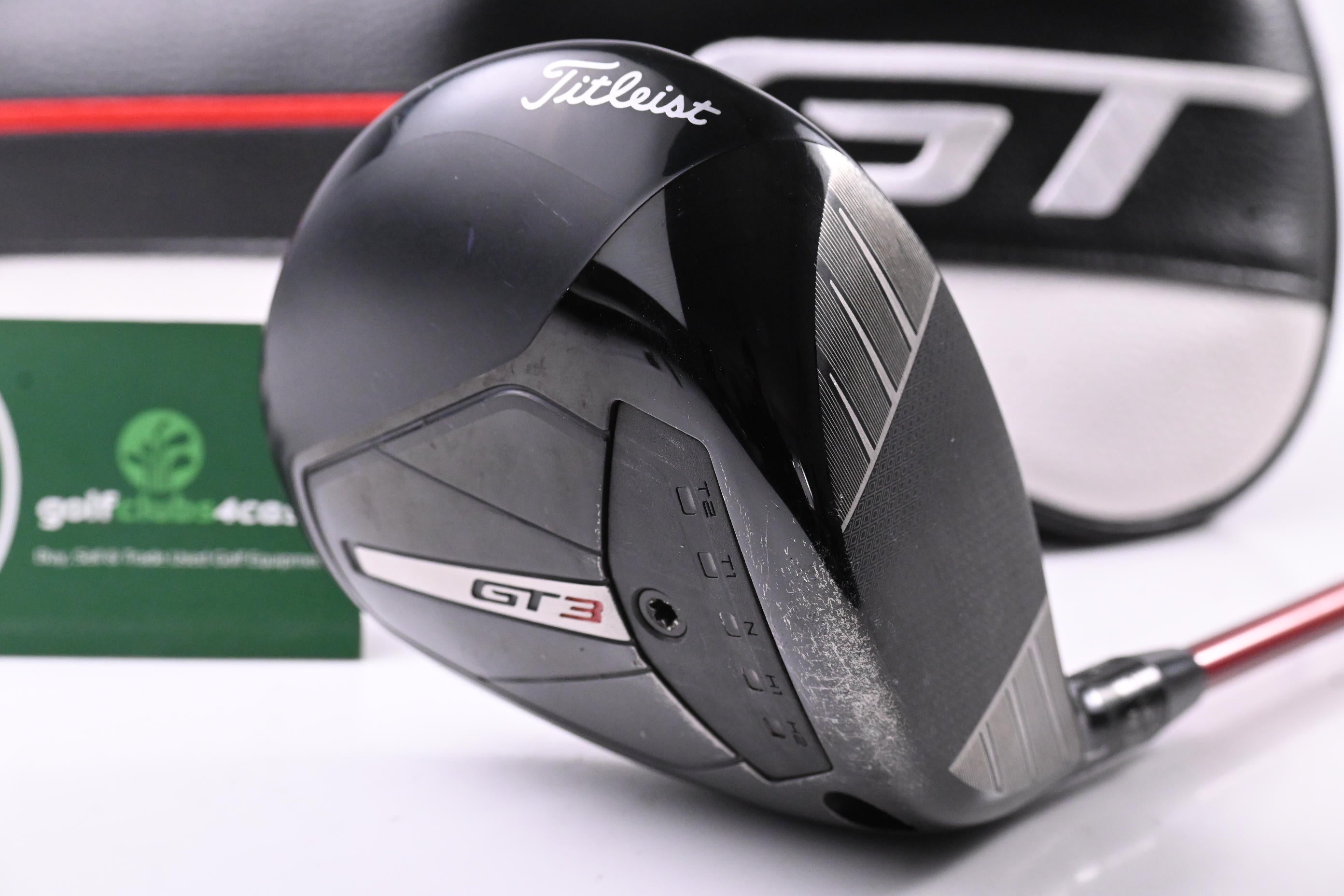 Titleist GT3 Driver / 9 Degree / Regular Flex Project X Denali Red 50 Shaft