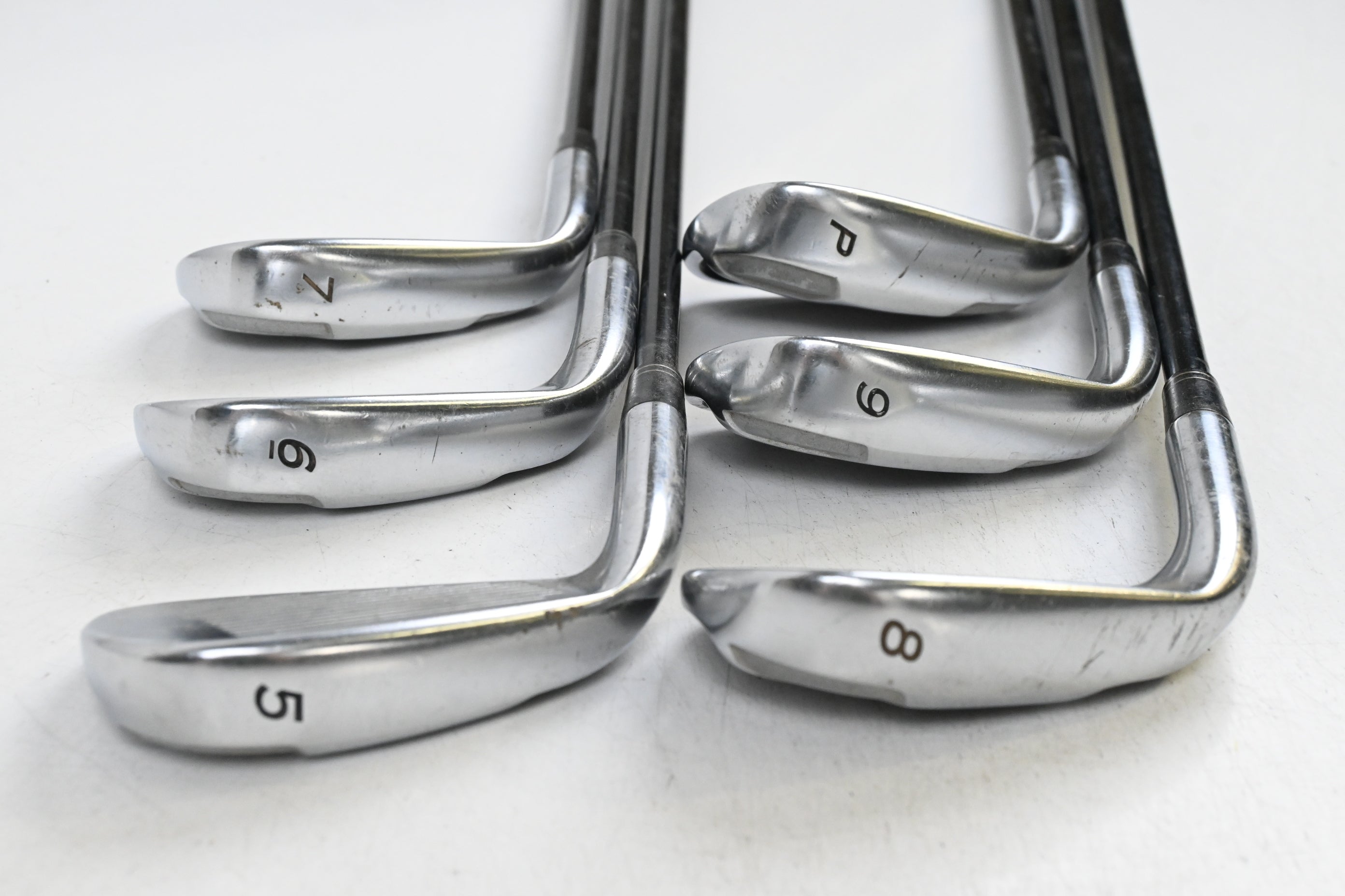 Taylormade Tour Burner Irons / 5-PW / Regular Flex Reax 65 Shafts