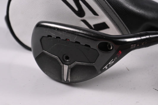 Titleist TSR3 #3 Hybrid / 19 Degree / Stiff Flex HZRDUS GEN4 Black 80 Shaft
