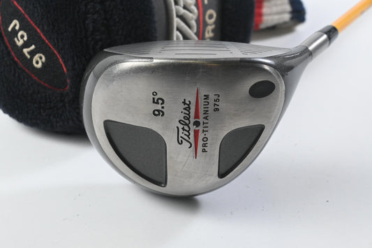 Titleist 975 J Driver / 9.5 Degree / Stiff Flex Proforce Gold 65 Shaft