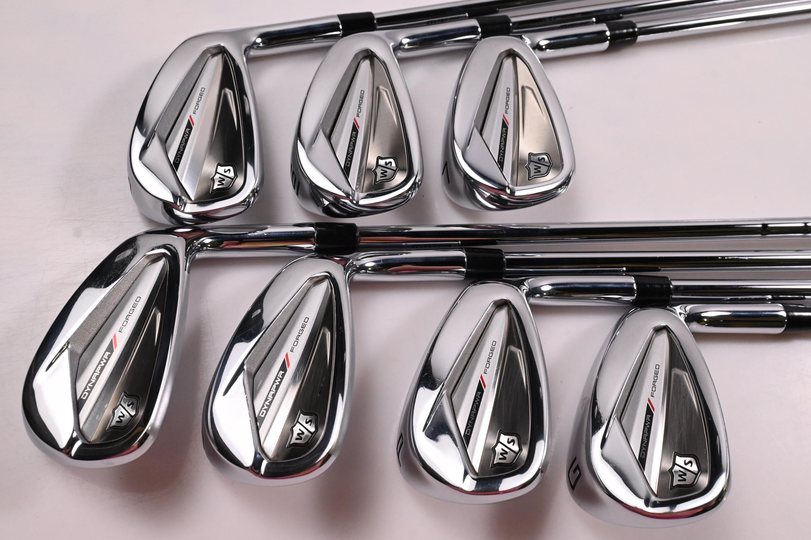 Wilson Dynapwr 2023 Forged Irons / 5-PW+GW / Regular Flex KBS Tour Lite Shafts
