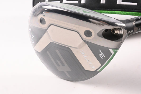 Callaway Elyte HL #3 Wood / 16.5 Degree / Stiff Flex Denali Charcoal 60 Shaft