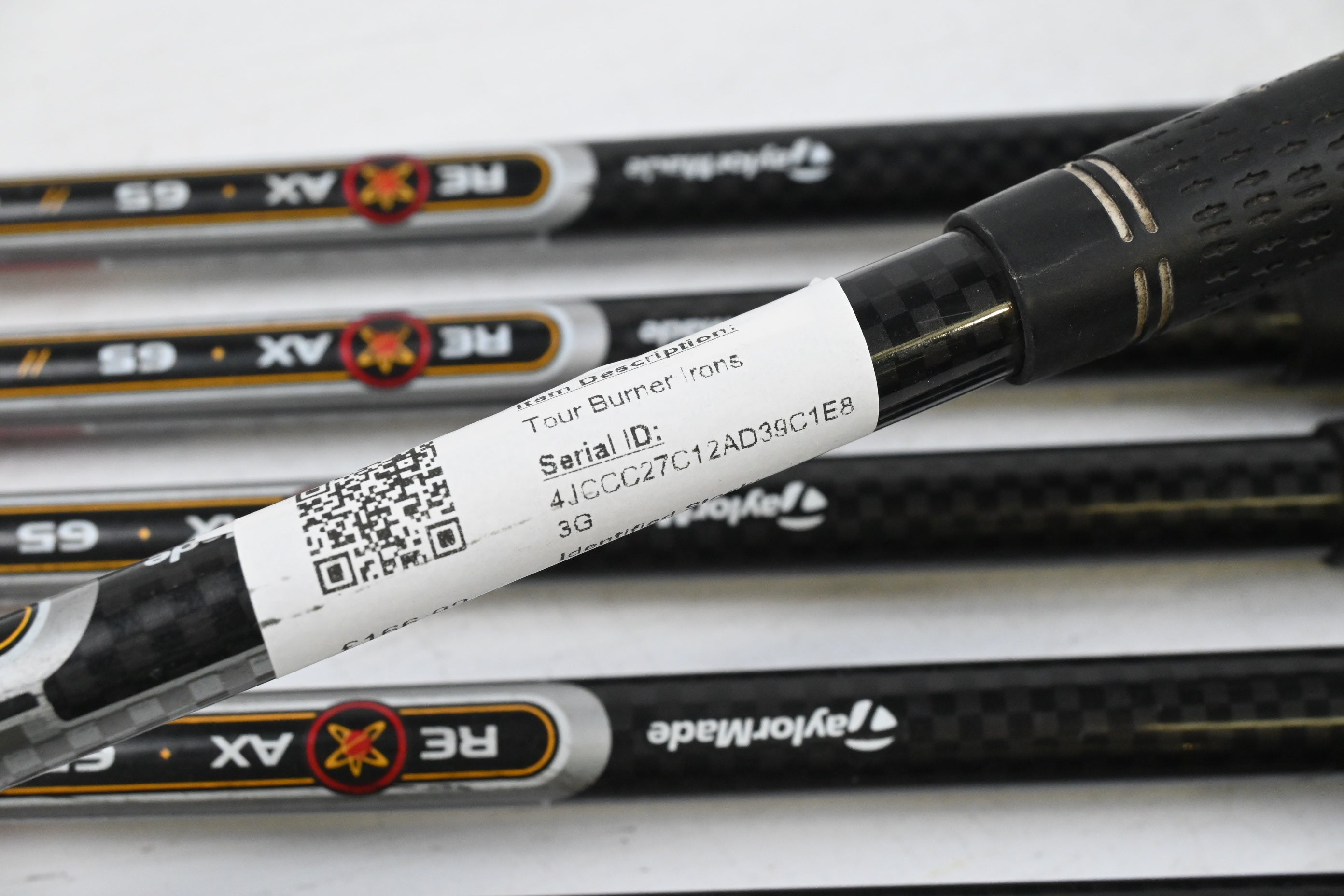 Taylormade Tour Burner Irons / 5-PW / Regular Flex Reax 65 Shafts