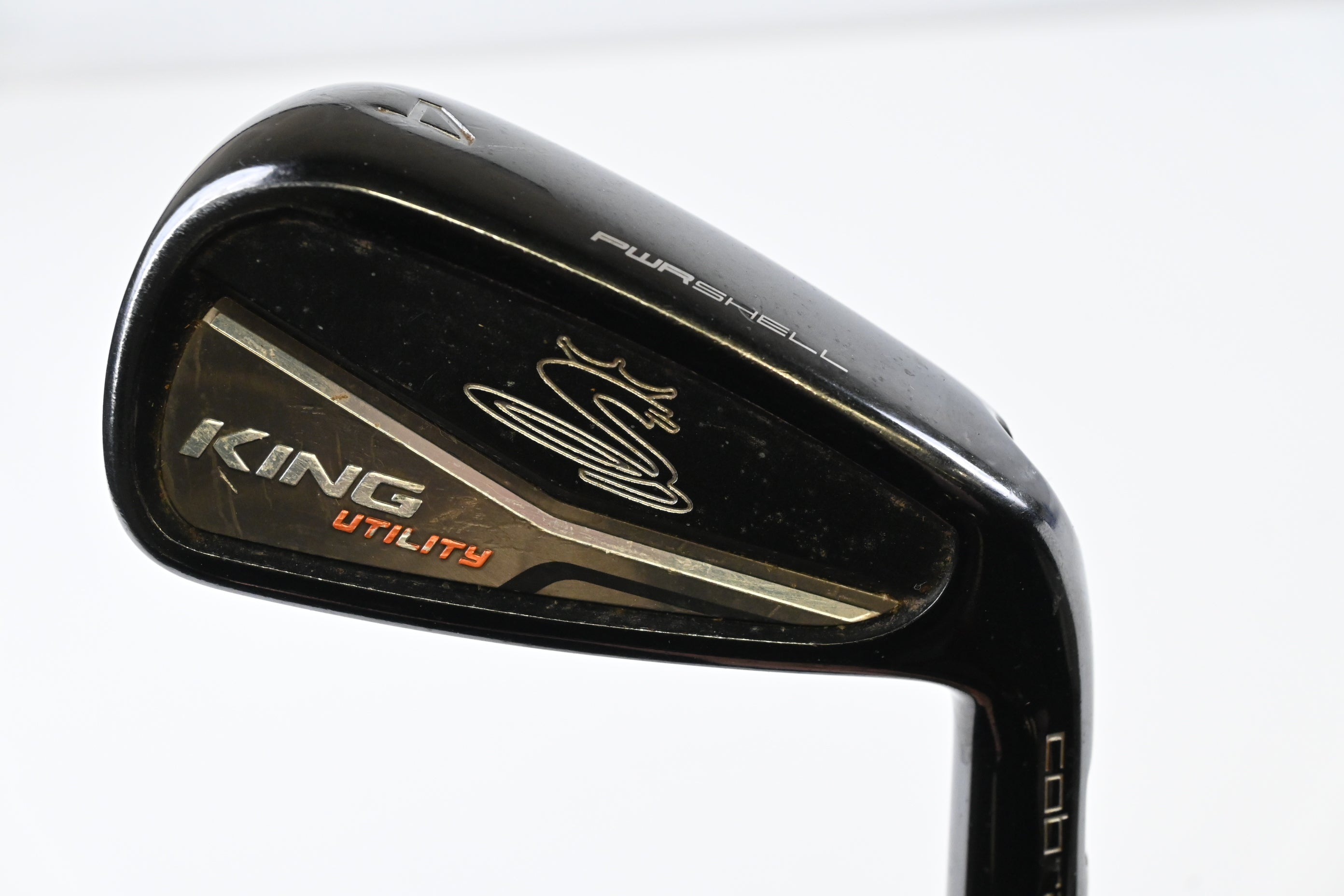Cobra King Black #4 Iron / 21.5 Degree / Stiff Flex Steel Shaft