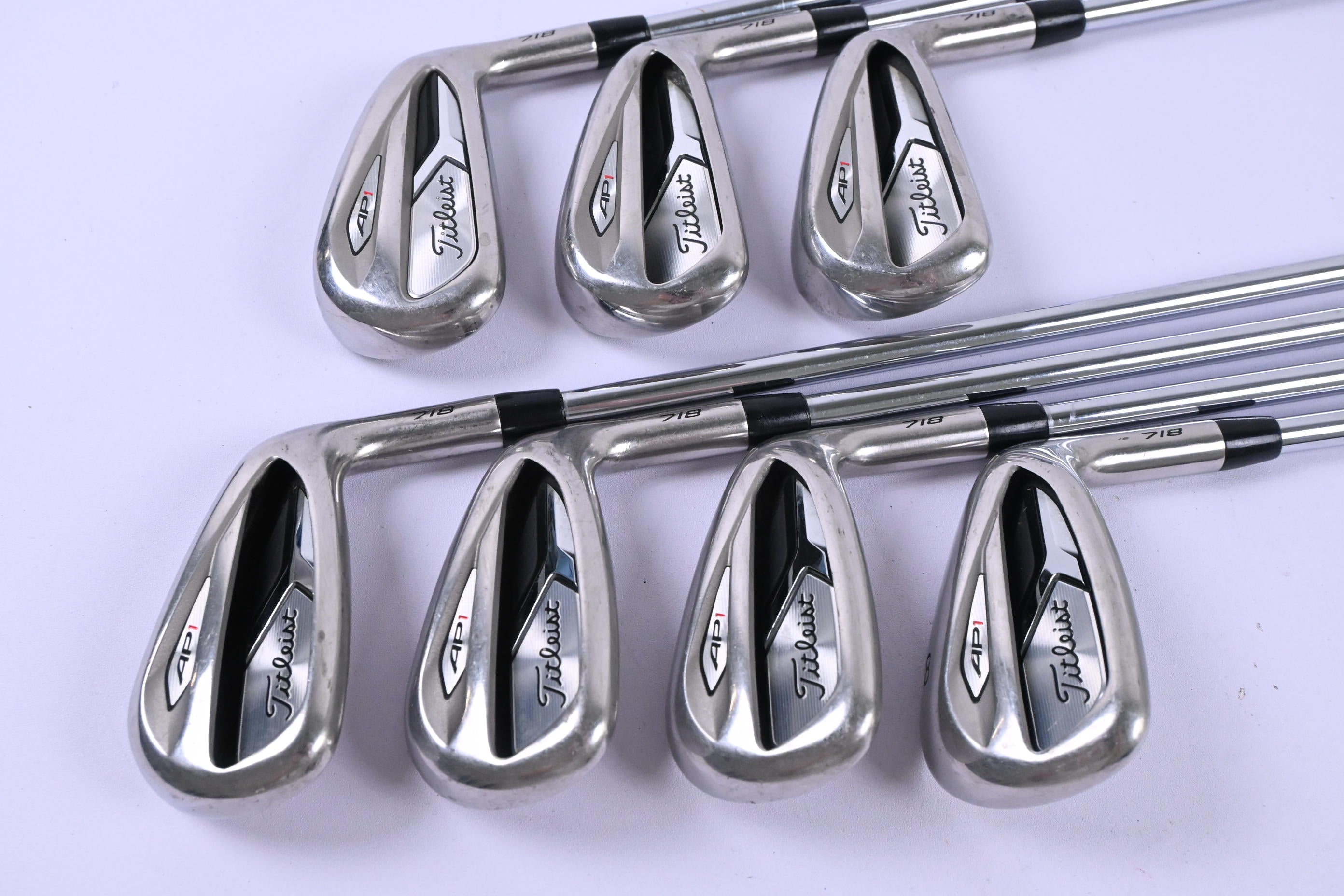 Titleist 718 AP1 Irons / 5-PW+GW / Regular Flex True Temper AMT R300 Shafts