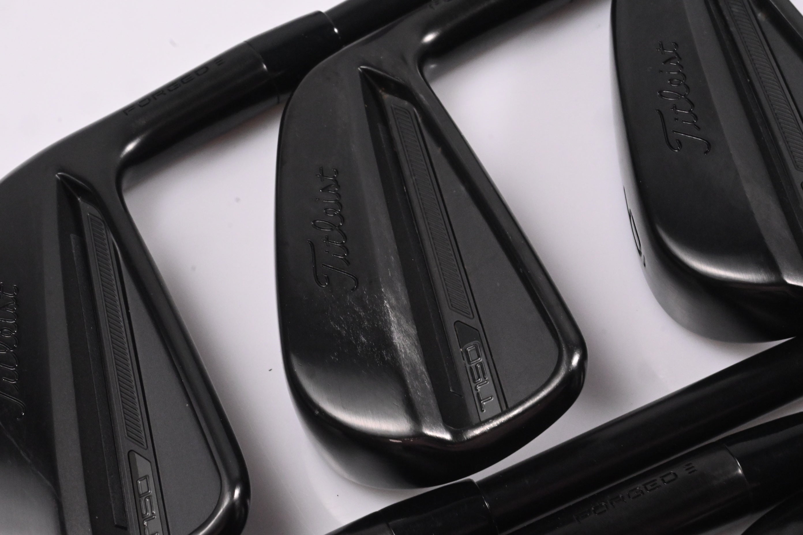 Titleist T150 Black Vapor Irons / 4-PW / Stiff Flex Project X LZ Shafts