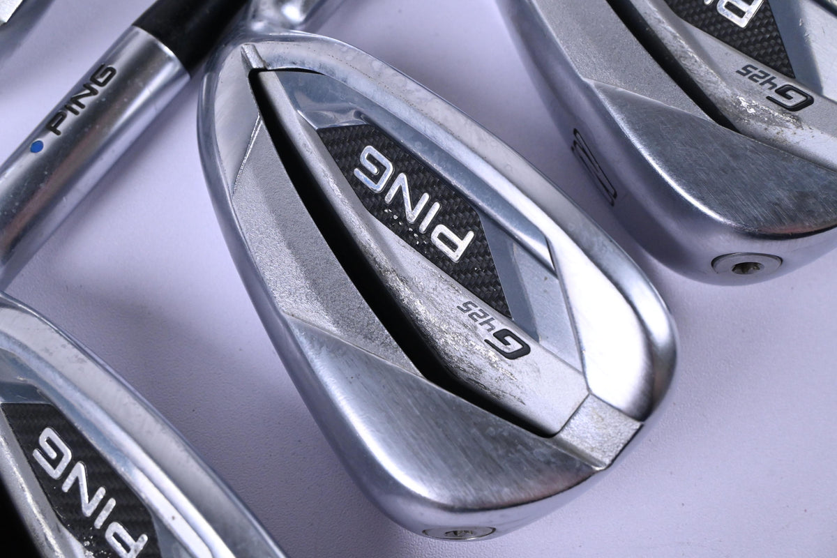 Ping G425 Irons / 6-PW / Blue Dot / Regular Flex Ping AWT 2.0 Shafts