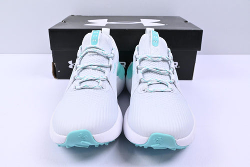 Ladies Under Armour Phantom Golf Shoes / UK Size 5.5 / Grey & Teal