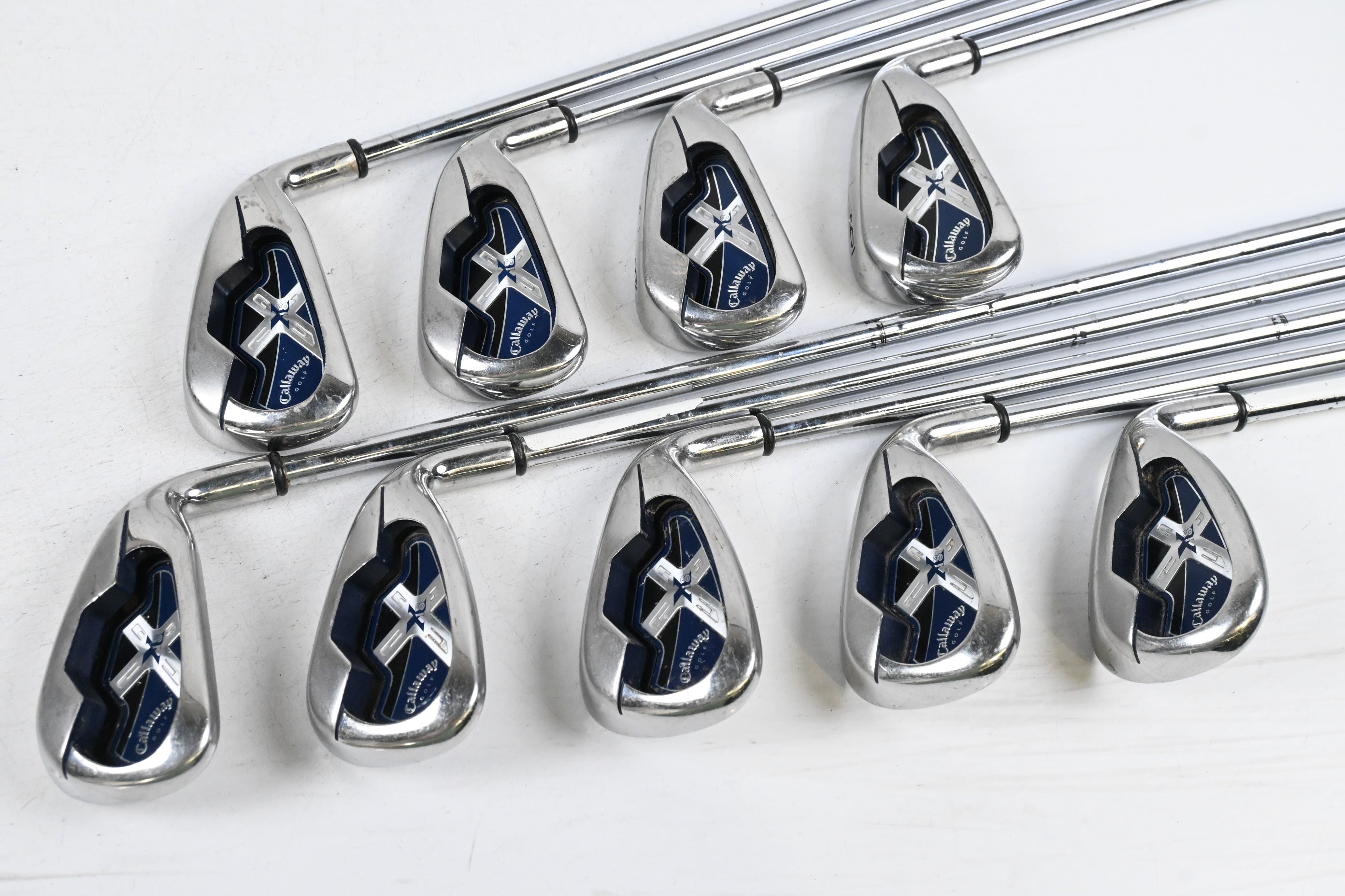 Callaway X-18 Irons / 3-PW+SW / Uniflex Callaway X18 Shafts