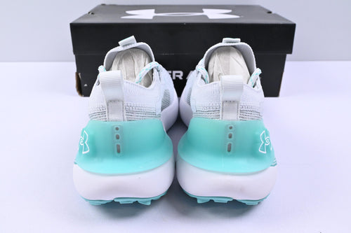 Ladies Under Armour Phantom Golf Shoes / UK Size 5.5 / Grey & Teal