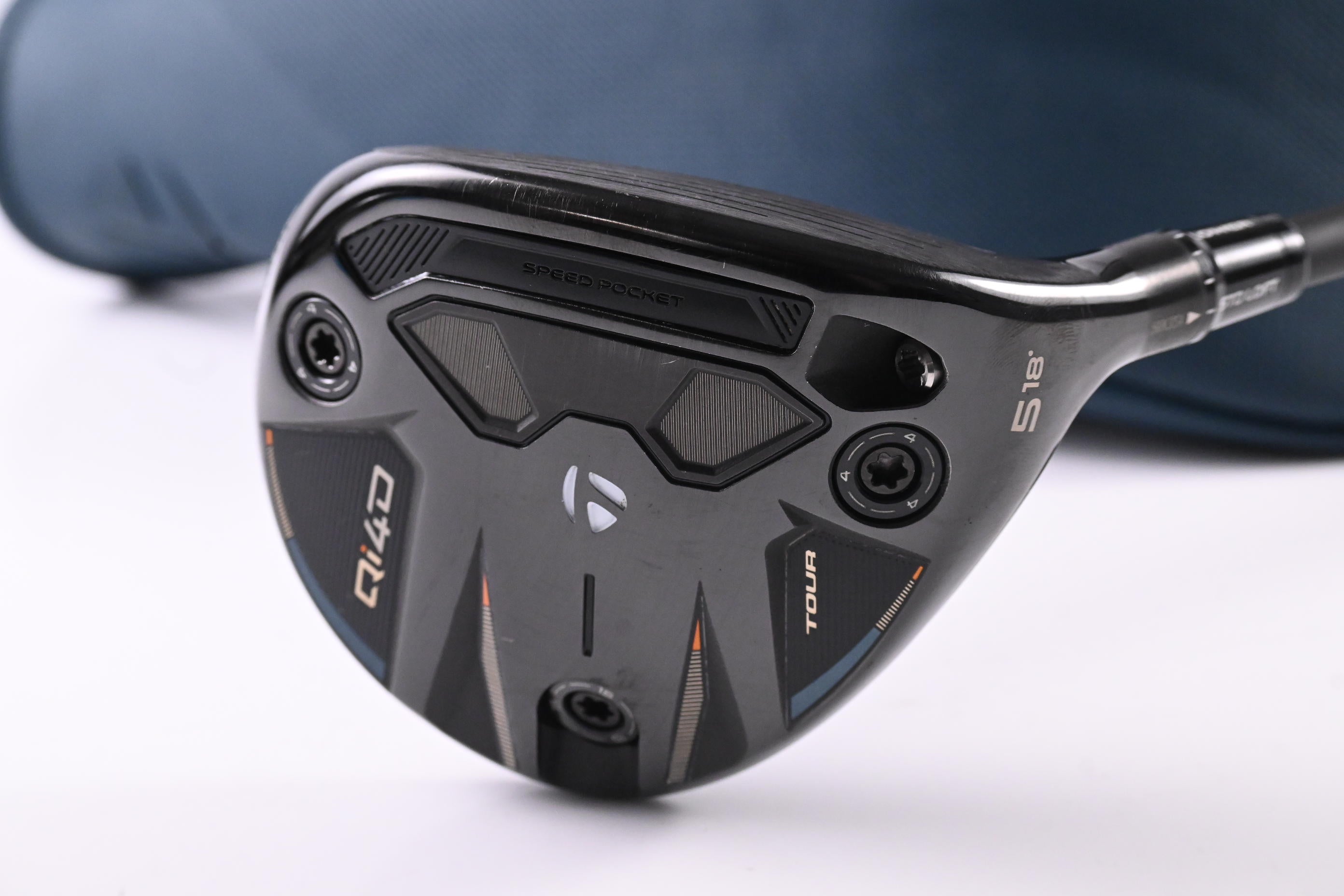 Taylormade Qi4D Tour #5 Wood / 18 Degree / Stiff Flex REAX 65 Shaft