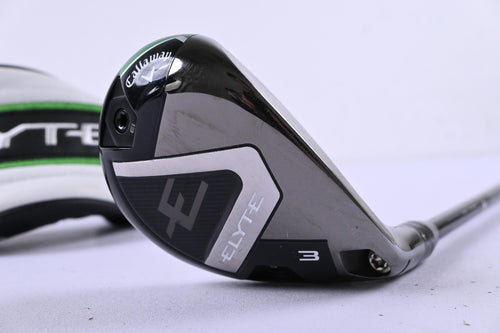 Callaway Elyte #3 Hybrid / 19 Degree / Stiff Flex Denali Charcoal 70 Shaft
