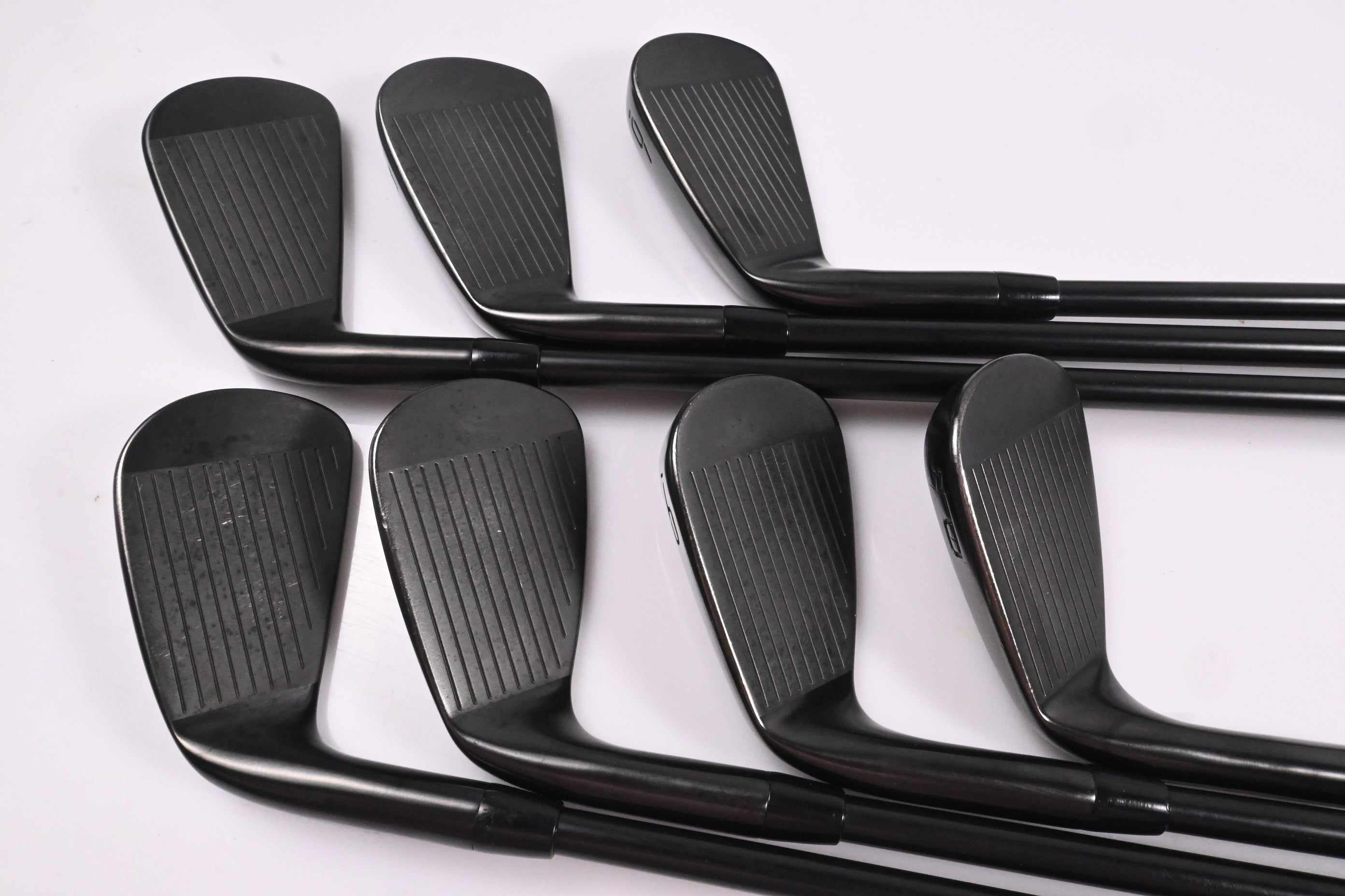 Titleist T150 Black Vapor Irons / 4-PW / Stiff Flex Project X LZ Shafts