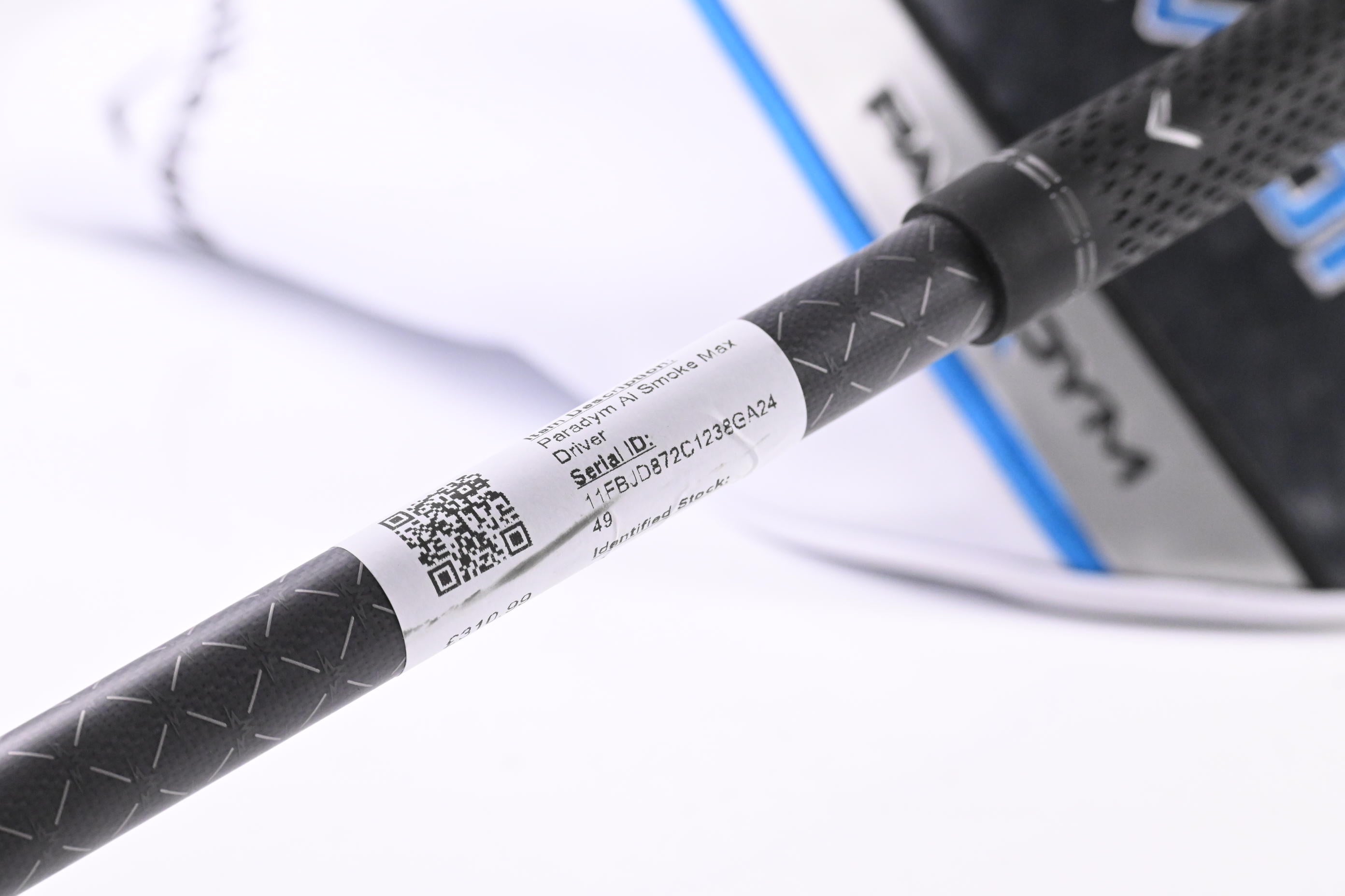 Callaway Paradym Ai Smoke Max Driver / 10.5 Degree / Regular Flex Tensei AV Blue