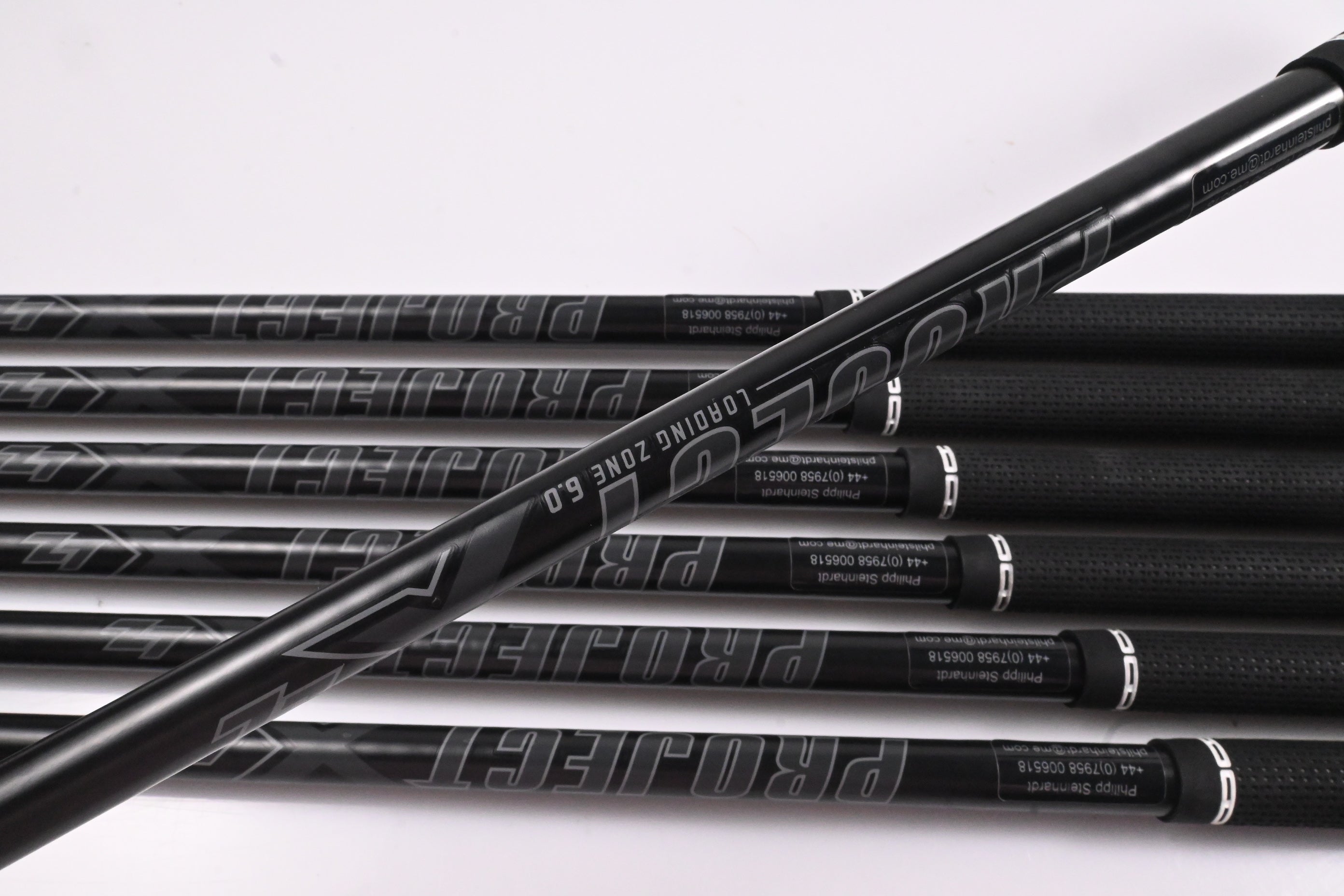 Titleist T150 Black Vapor Irons / 4-PW / Stiff Flex Project X LZ Shafts