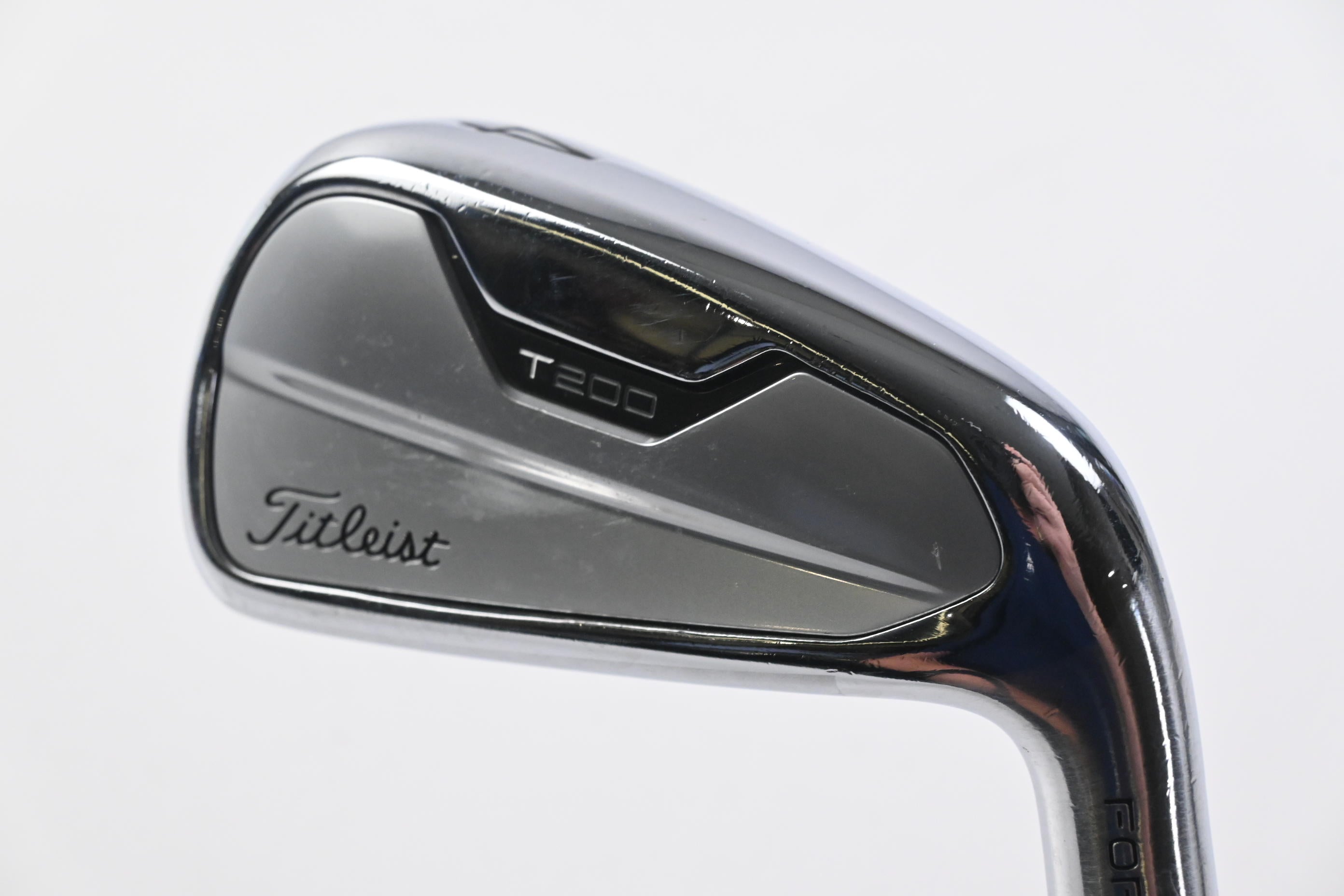 Titleist T200 2021 #4 Iron / 22 Degree / Regular Flex AMT Black R300 Steel Shaft