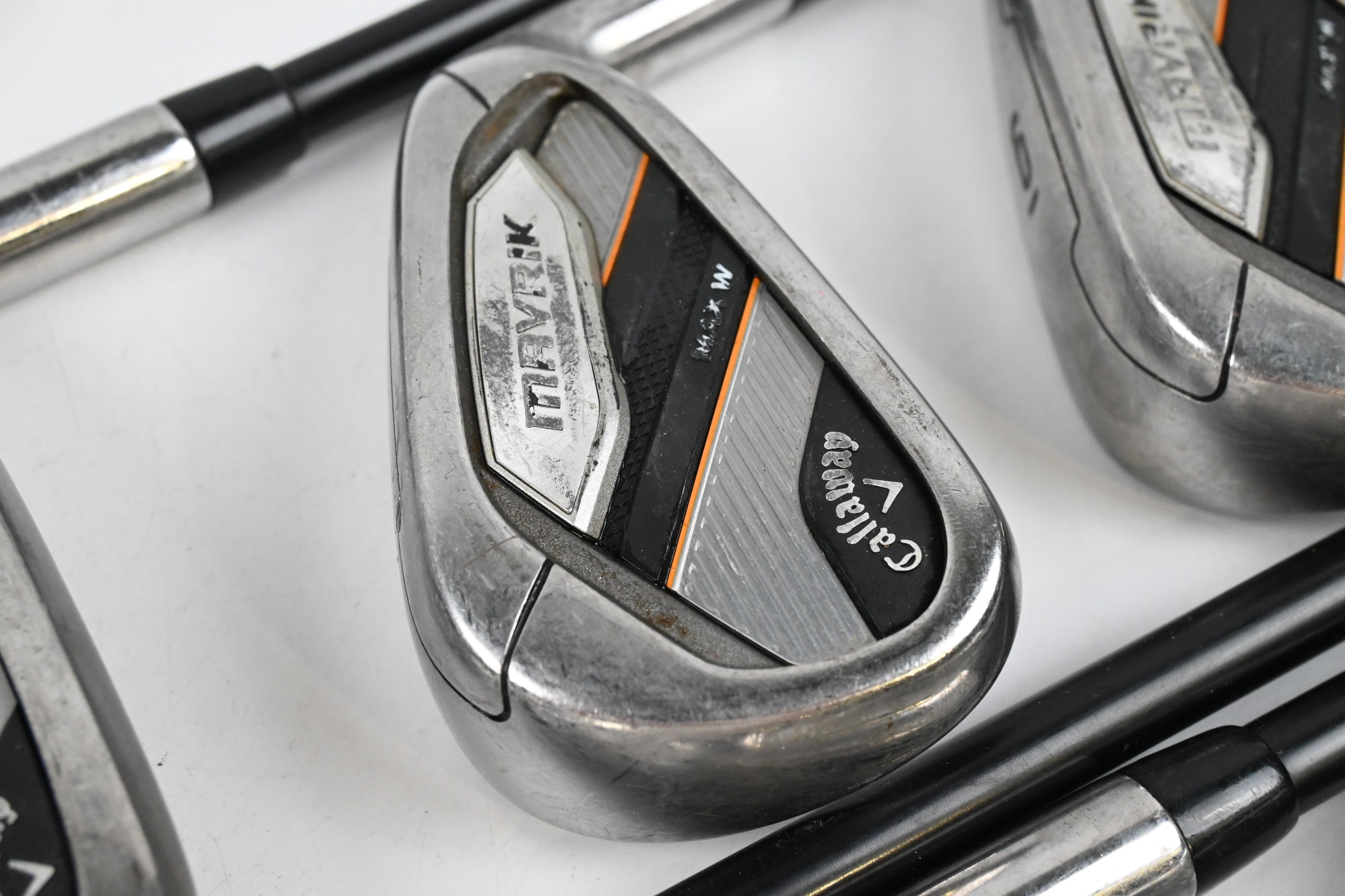 Ladies Callaway Mavrik Max Irons / 4-9i / Ladies Flex UST Mamiya Helium 50