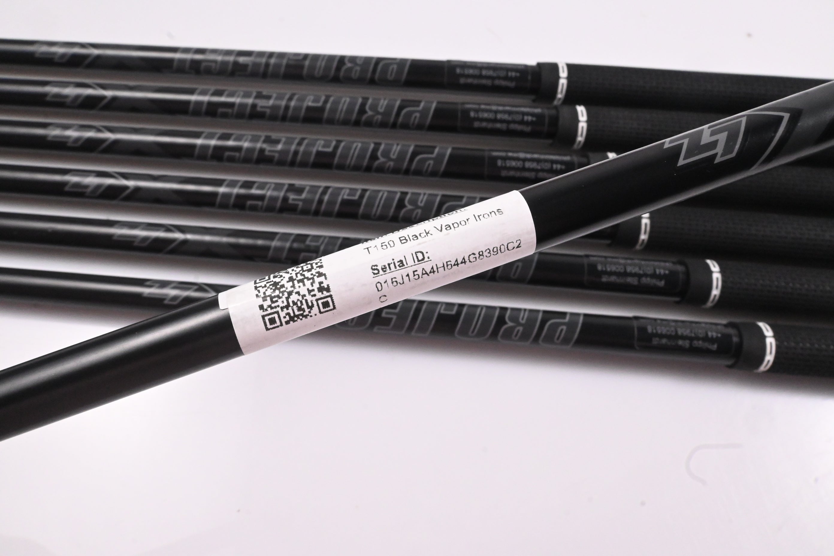 Titleist T150 Black Vapor Irons / 4-PW / Stiff Flex Project X LZ Shafts