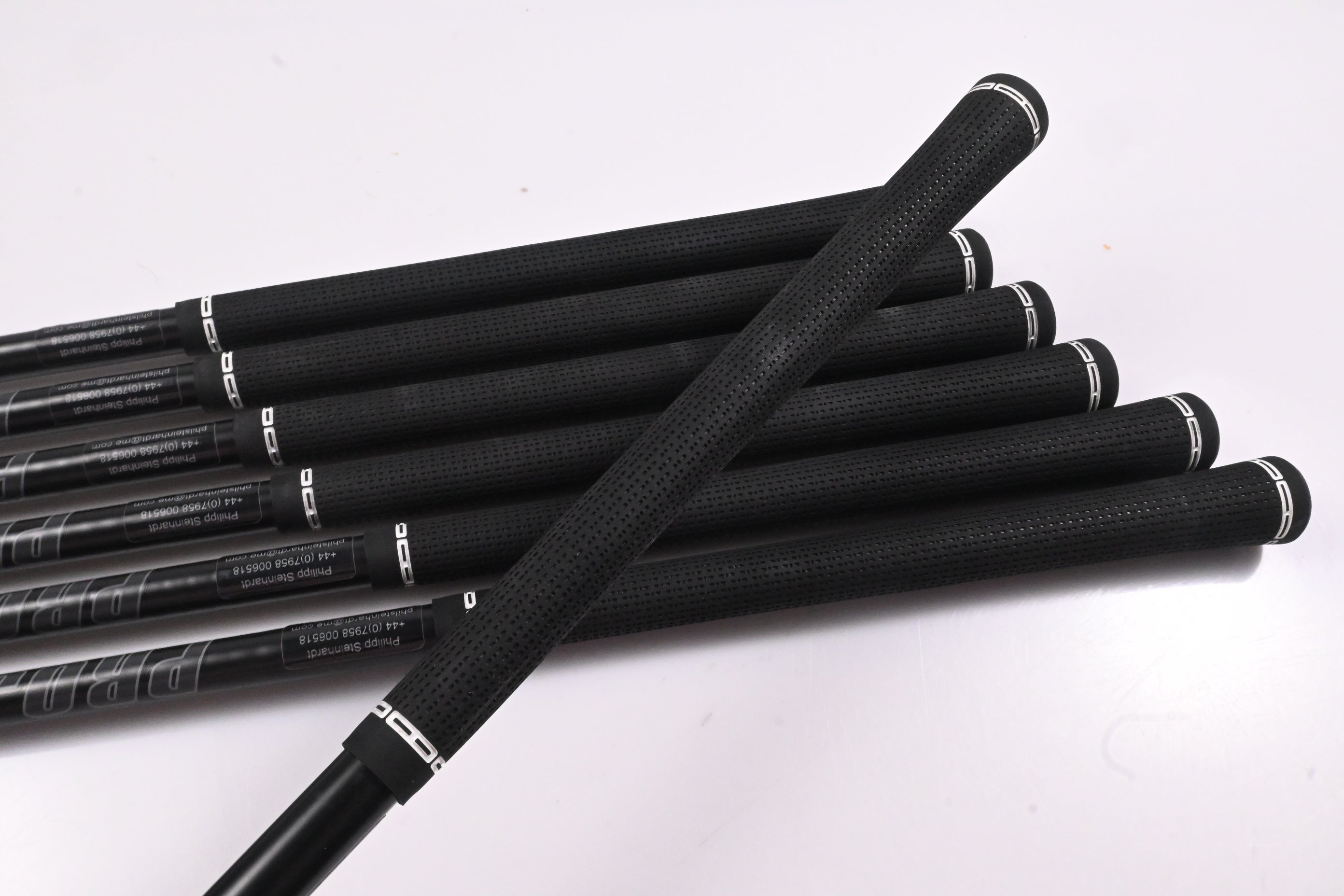 Titleist T150 Black Vapor Irons / 4-PW / Stiff Flex Project X LZ Shafts