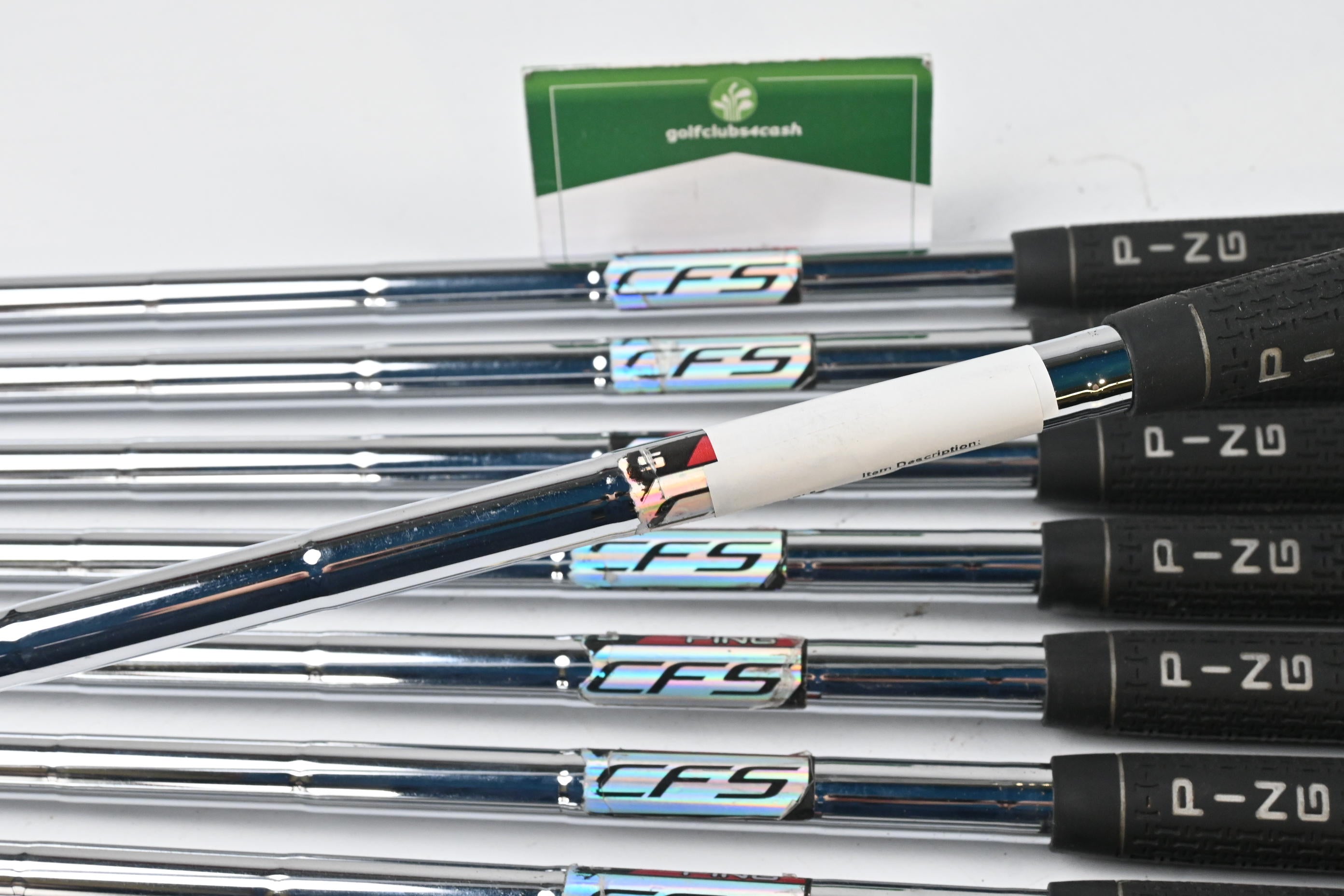 Ping i20 Irons / 3-PW / Silver Dot / Stiff Flex Ping CFS Shafts