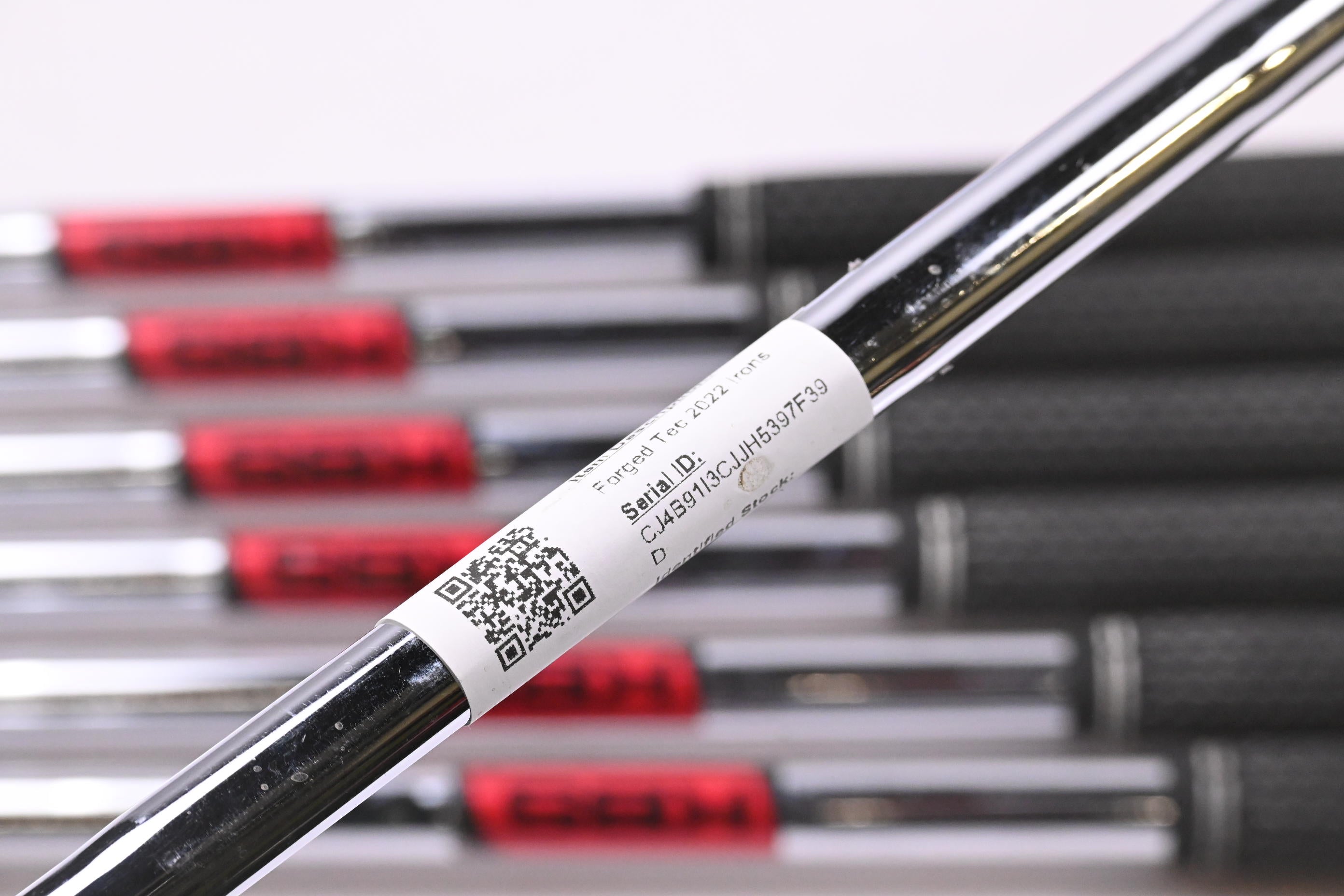 Cobra Forged Tec 2022 Irons / 4-PW / Stiff Flex KBS $-Taper Lite Shafts