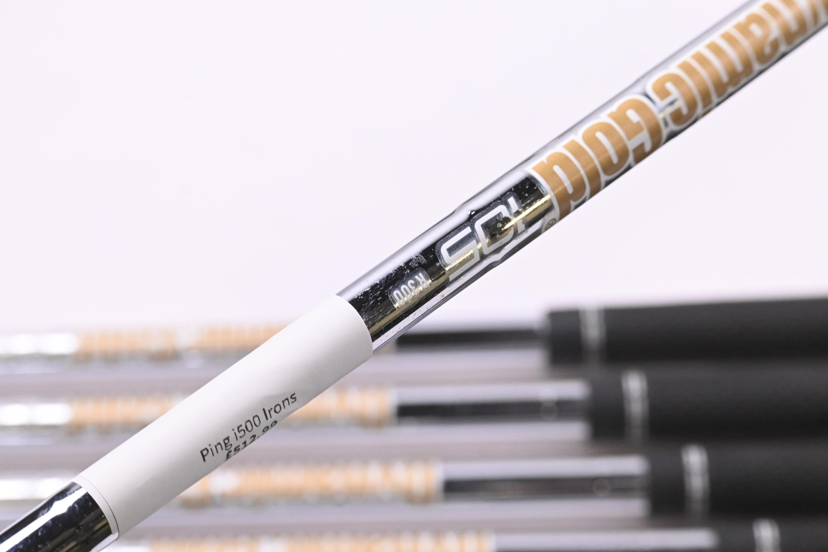 Ping i500 Irons / 3-PW / Black Dot / Regular Flex Dynamic Gold 105 R300 Shafts