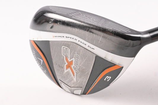 Callaway X2 Hot #3 Wood / 15 Degree / Stiff Flex Aldila Tour Green 60 Shaft