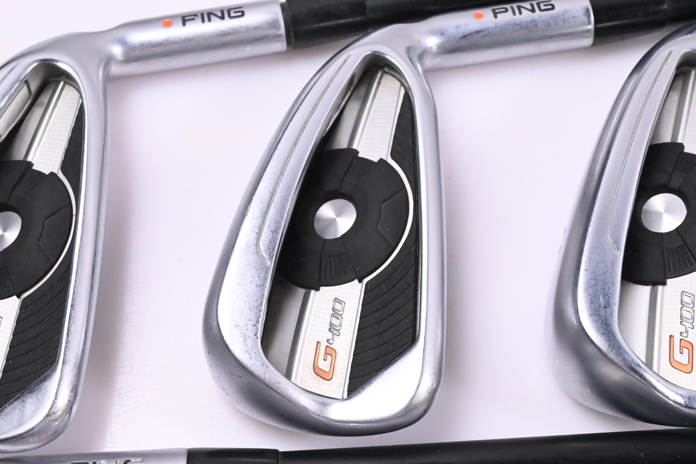 Ping G400 Irons / 4-PW+UW / Orange Dot / Senior Flex Ping ALTA CB AWT Shafts
