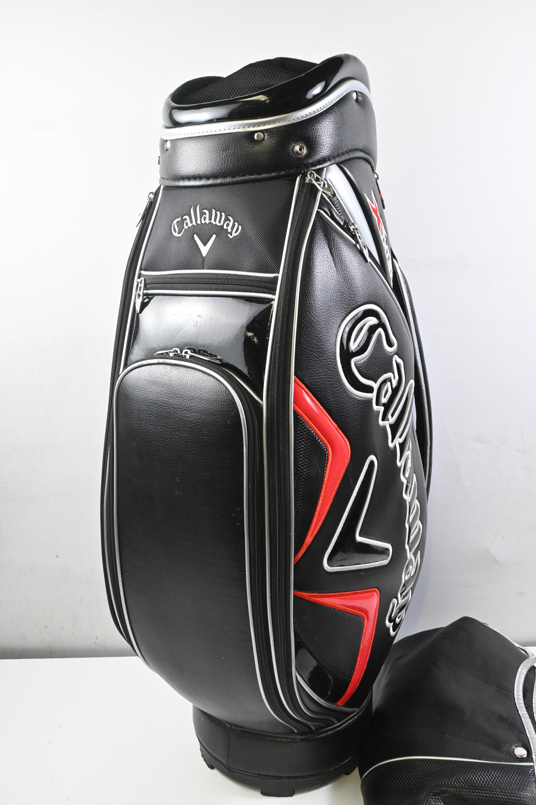 Callaway X Hot Tour Bag / 4-Way Divider / Black & Red