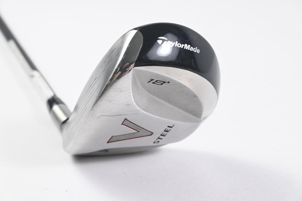 Left Hand Taylormade V-Steel #5 Wood / 18 Degree / Ladies Flex M.A.S.2 Shaft