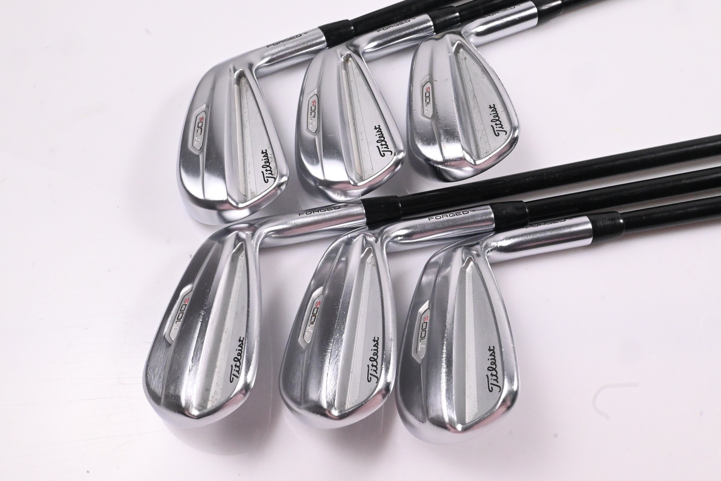 Titleist T100.S 2021 Irons / 6-PW+48° / Stiff Flex Tensei AV Red AM(2) Shafts
