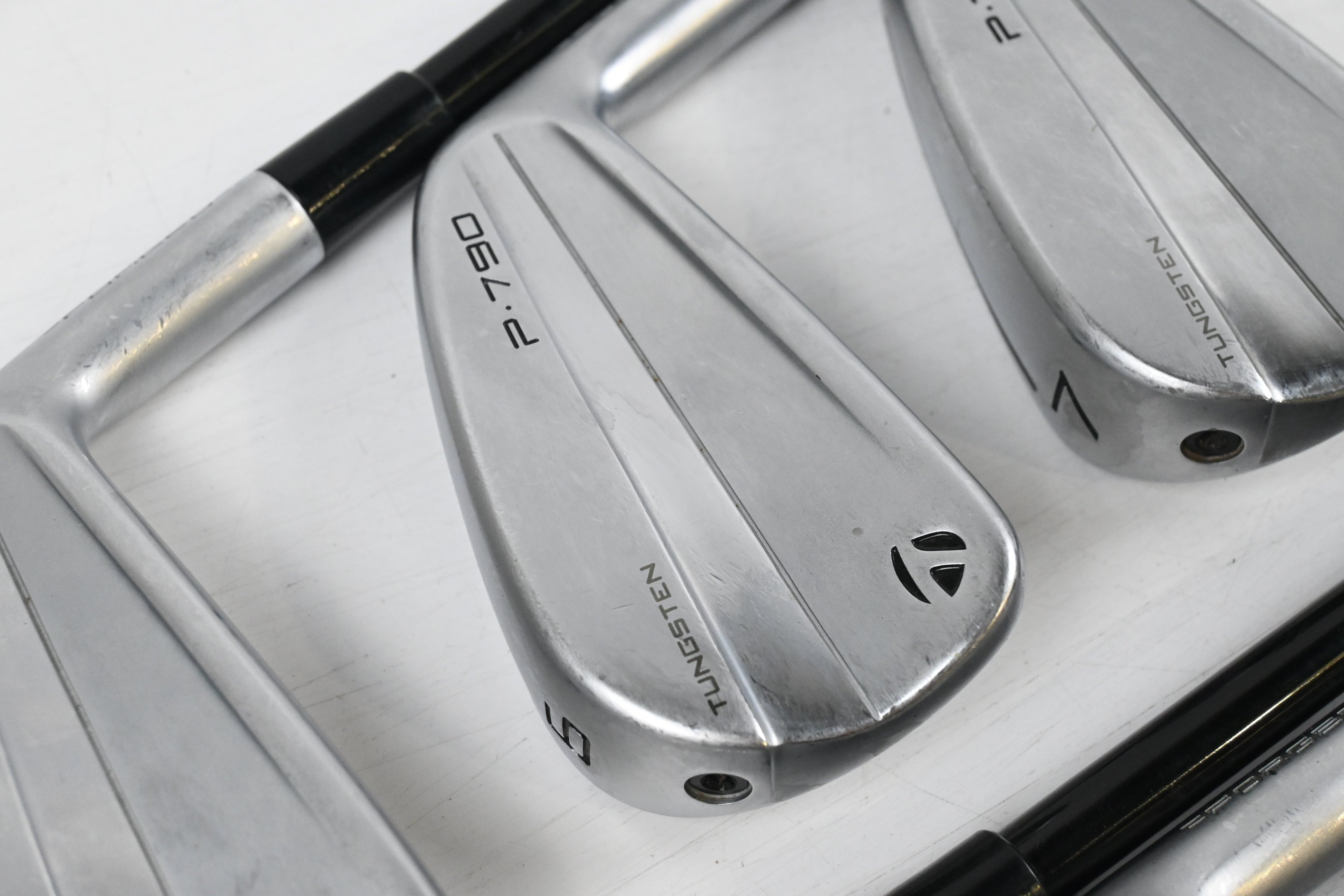Taylormade P790 2023 Irons / 5-PW / Stiff Flex MMT Black 75 Shafts