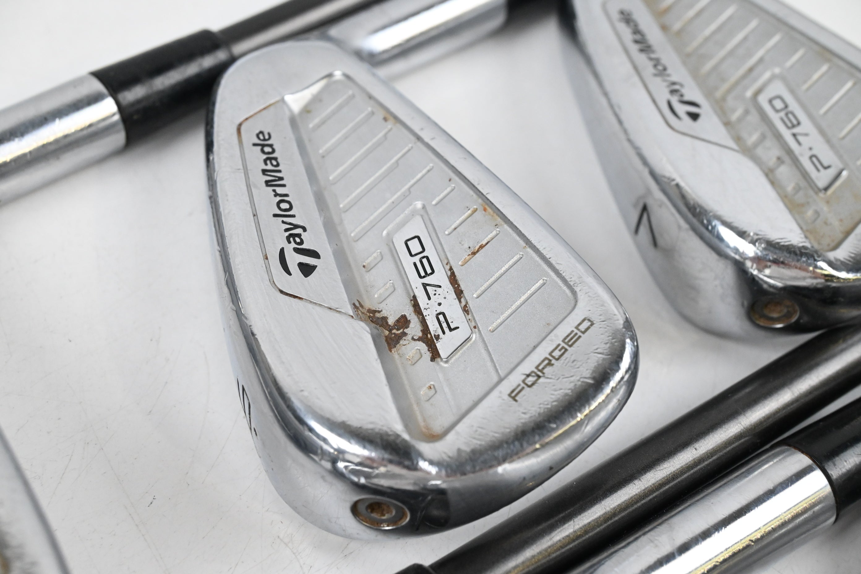 Taylormade P760 Irons / 5-PW / Regular Flex UST Mamiya Recoil ES 780 Shafts