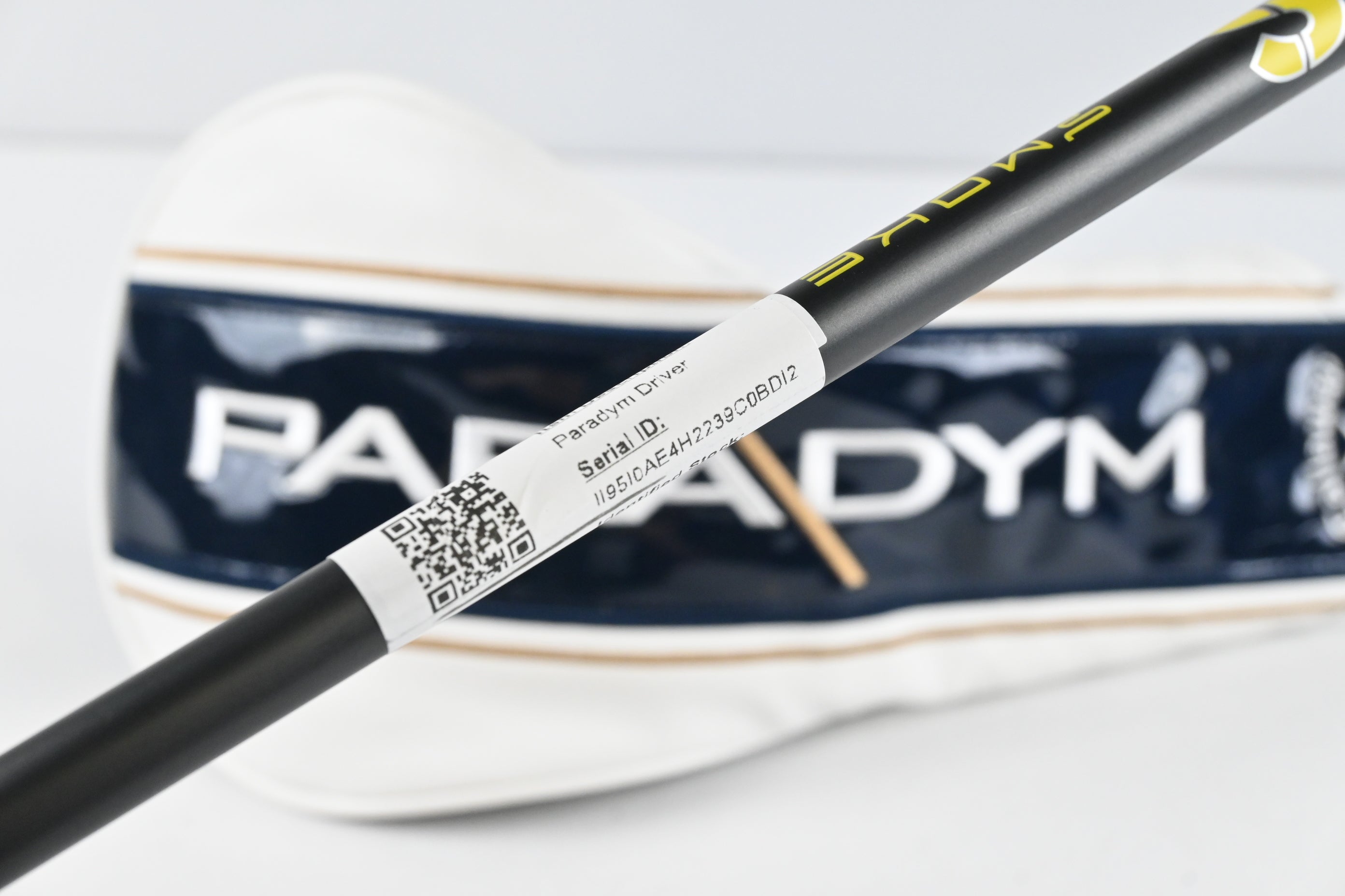 Callaway Paradym Driver / 10.5 Degree / Stiff Flex Hzrdus Smoke Yellow 60 Shaft
