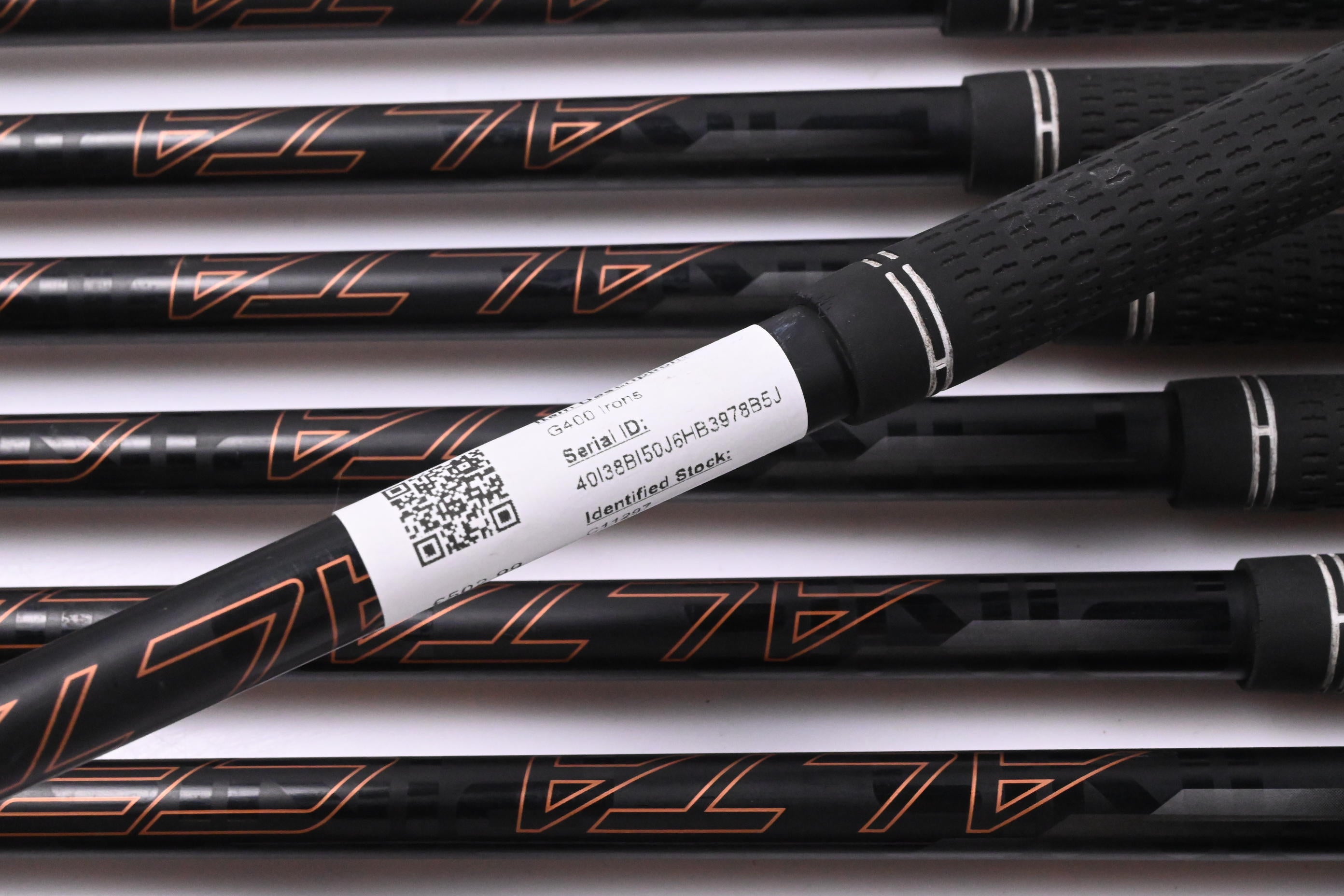 Ping G400 Irons / 4-PW+UW / Orange Dot / Senior Flex Ping ALTA CB AWT Shafts