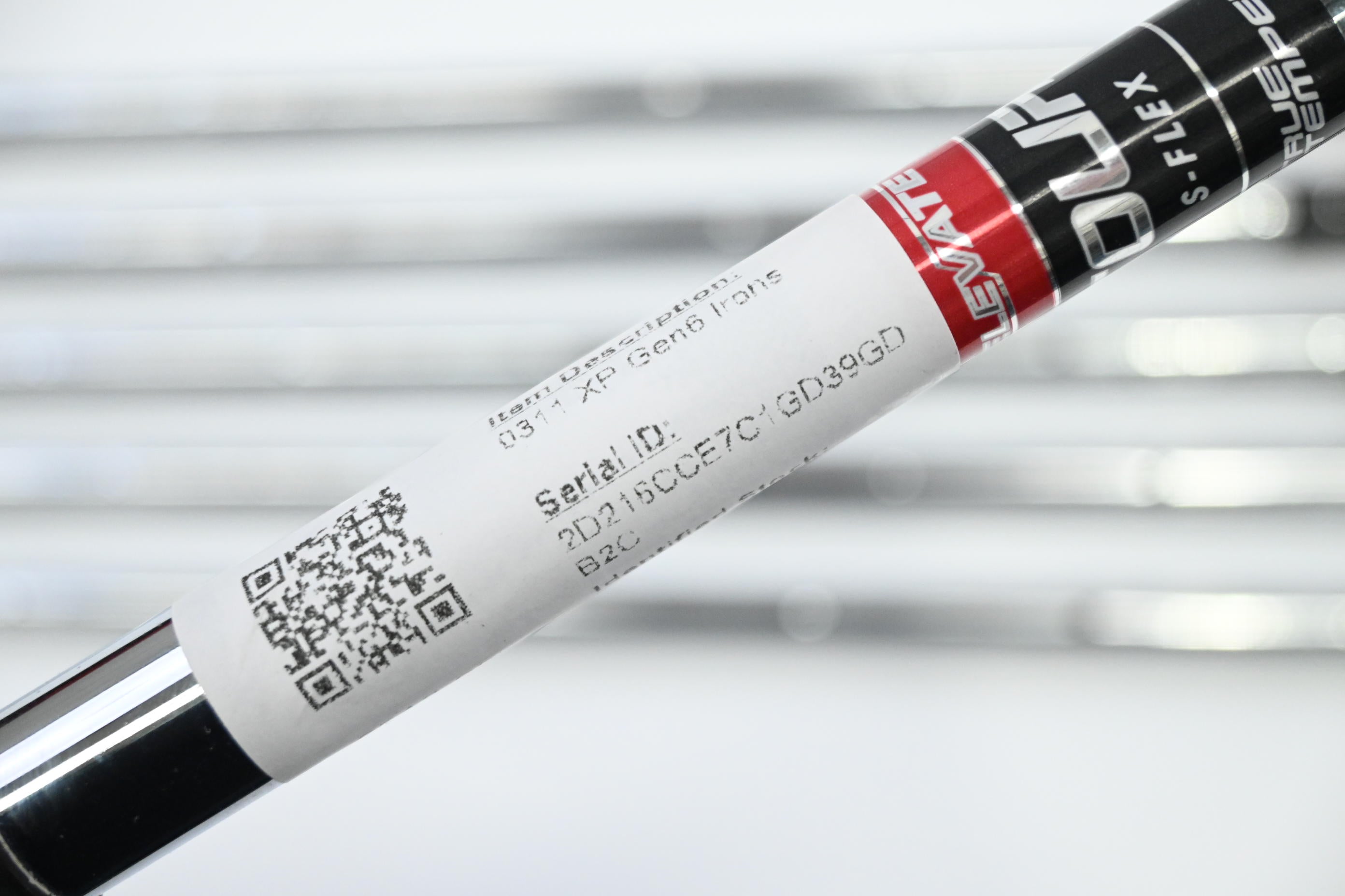 PXG 0311 XP Gen6 Irons / 5-PW / Stiff Flex Elevate Tour Shafts
