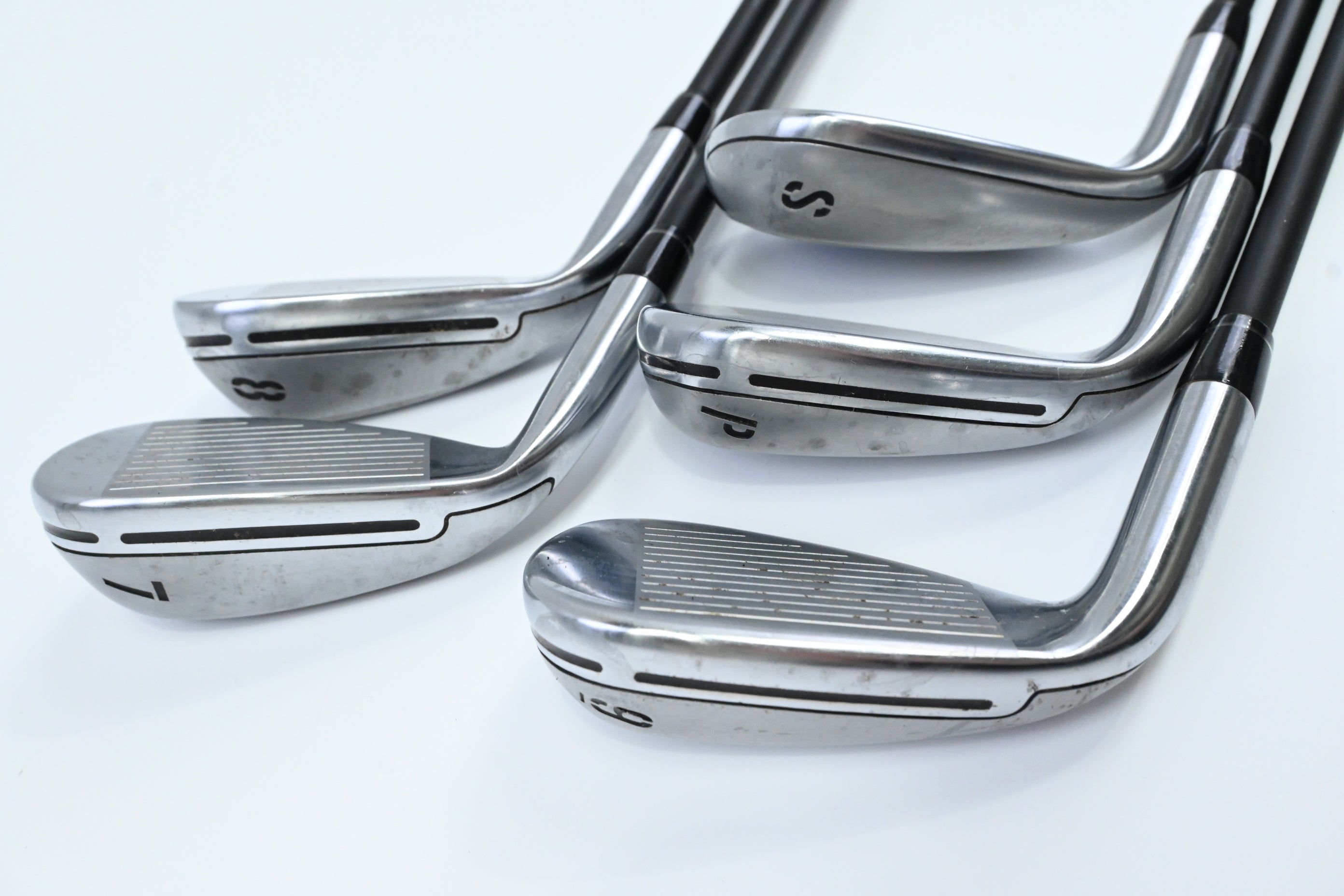 Adams Idea 2014 Hybrid Combo Irons / 7-PW+SW / Senior Flex Bassara 55 Shafts
