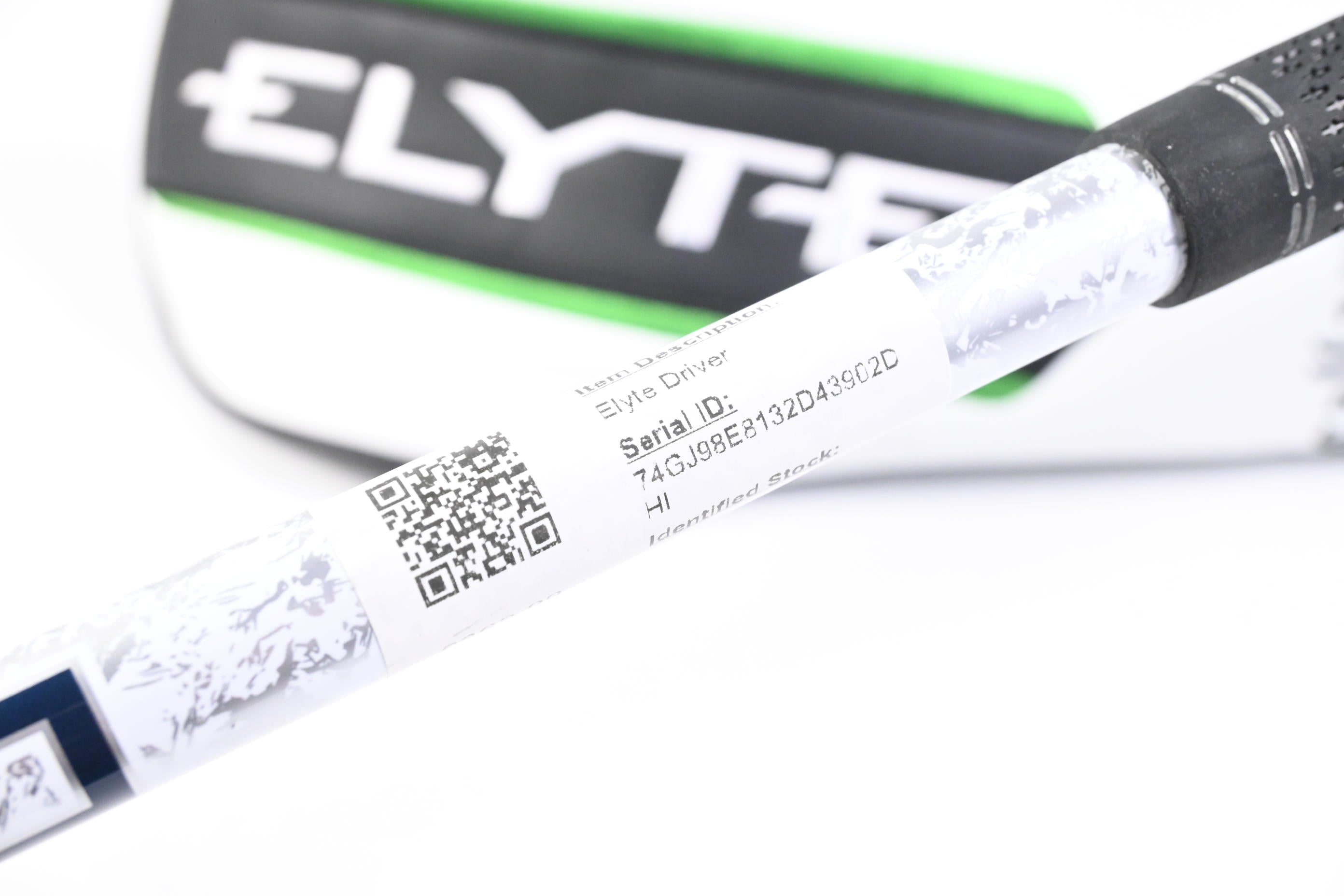 Callaway Elyte Driver / 9 Degree / Stiff Flex Denali Charcoal 60 Shaft