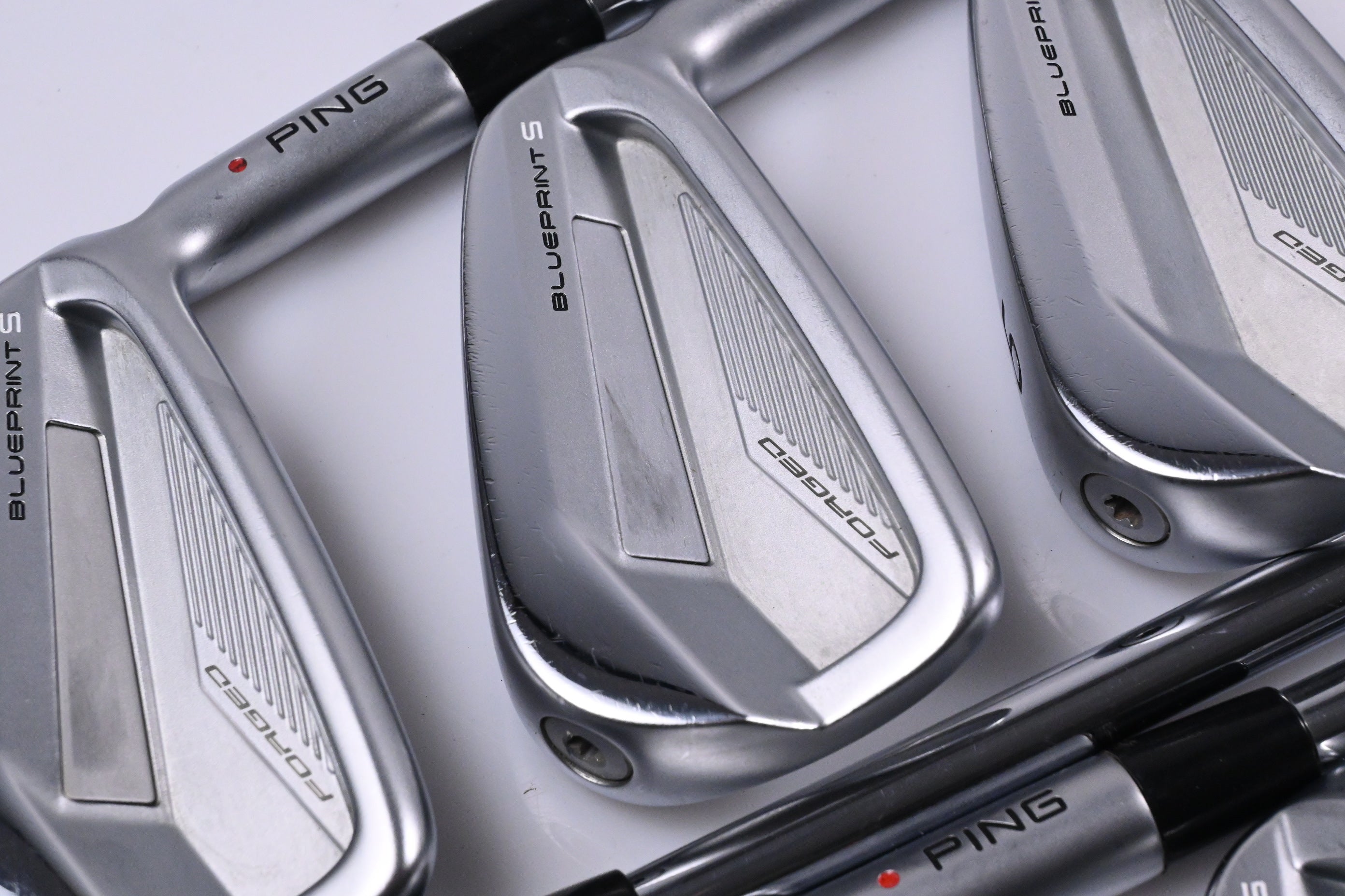 Ping Blueprint S Irons / 4-PW / Red Dot / Stiff Flex N.S.Pro Modus3 Tour 105