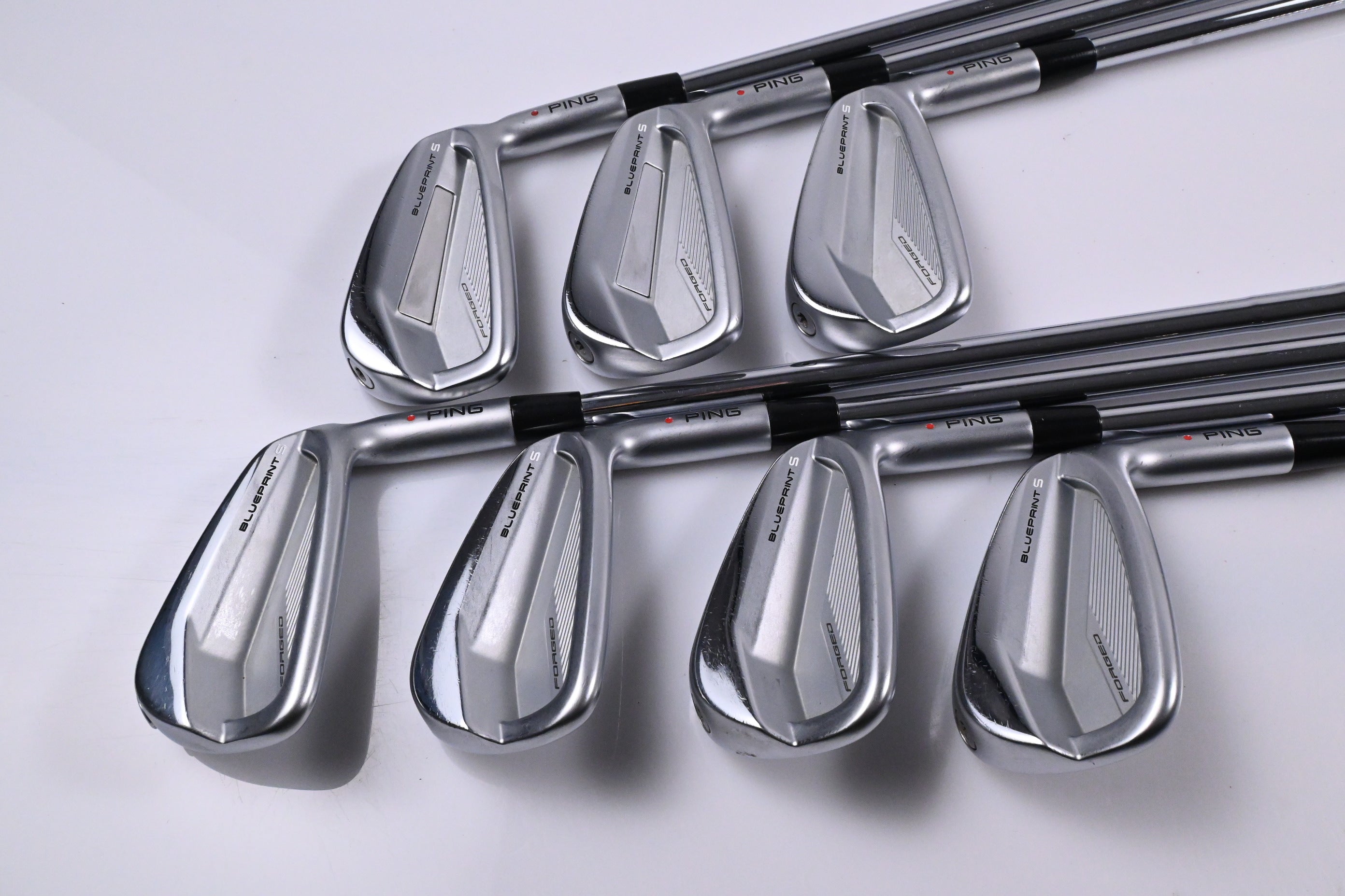 Ping Blueprint S Irons / 4-PW / Red Dot / Stiff Flex N.S.Pro Modus3 Tour 105