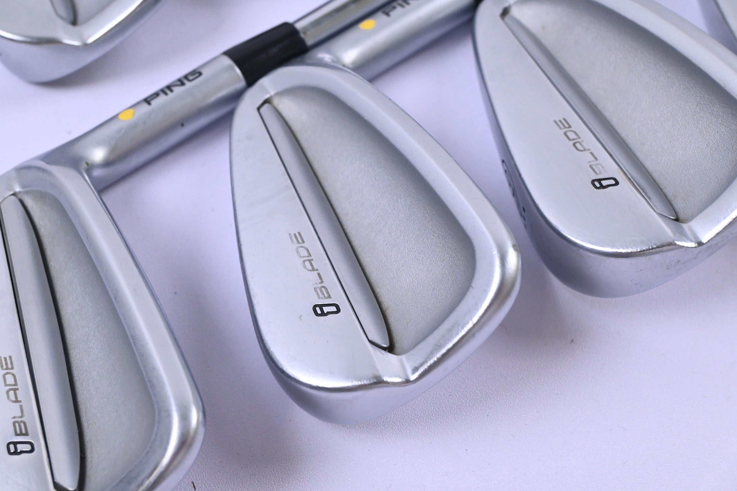 Ping iBlade Irons / 4-PW / Yellow Dot / Stiff Flex Project X Rifle Shafts