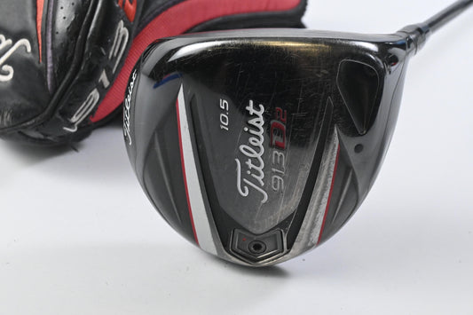 Titleist 913 D2 Driver / 9.5 Degree / Regular Flex Aldila RIP Phenom 70 Shaft